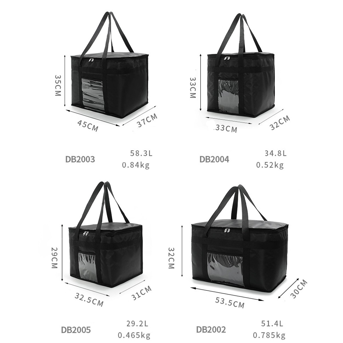 Outdoor Insulated Waterproof Food Delivery Bag 4