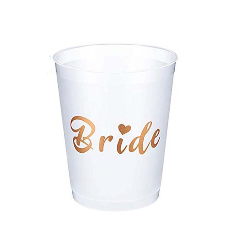 16 oz Frosted Flexible Plastic Cup 4