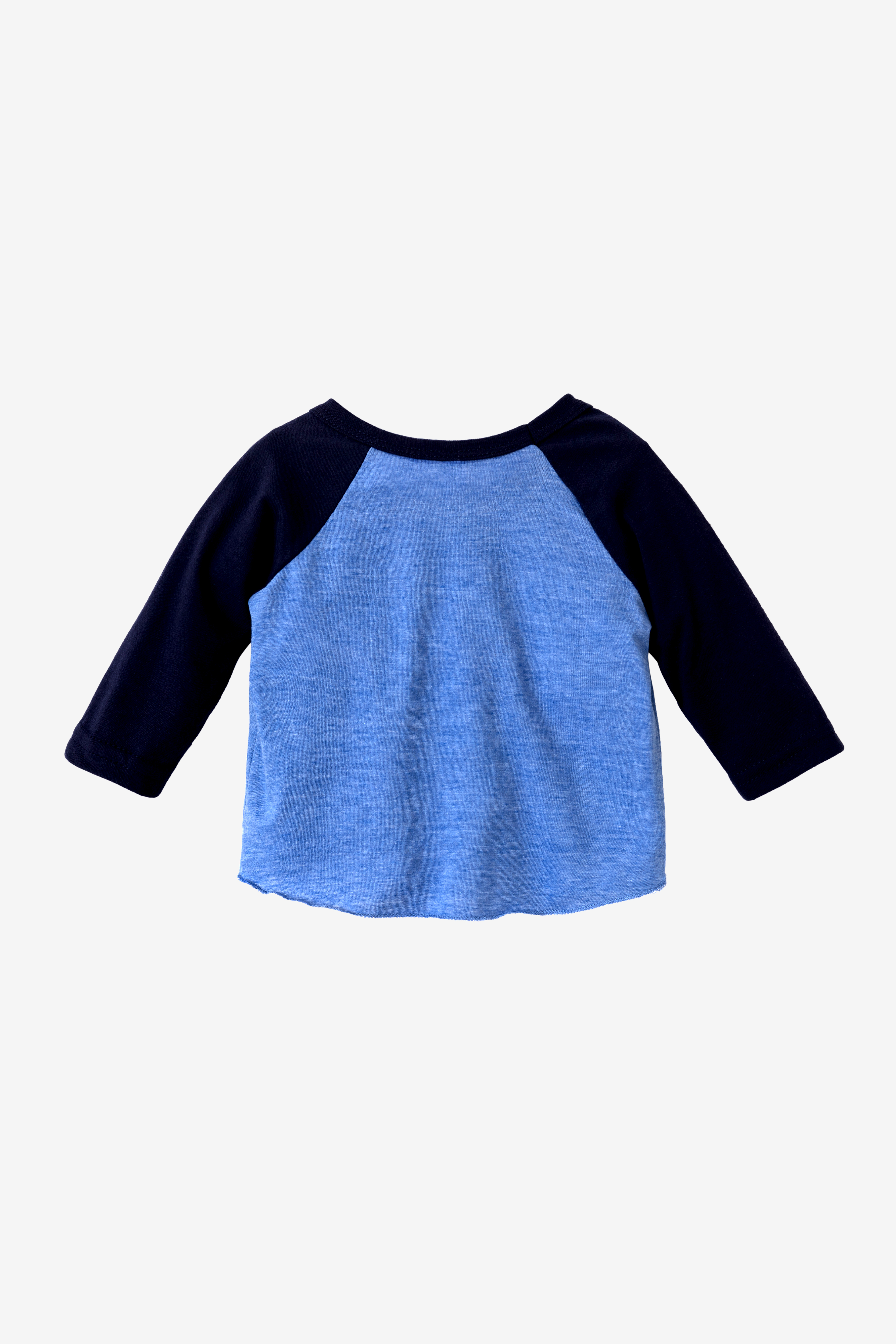 INFANT 3/4 SLV PLY CTN RAGLAN 3