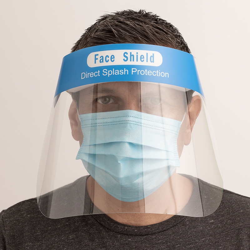 Maximus Clear Plastic Face Shield 12