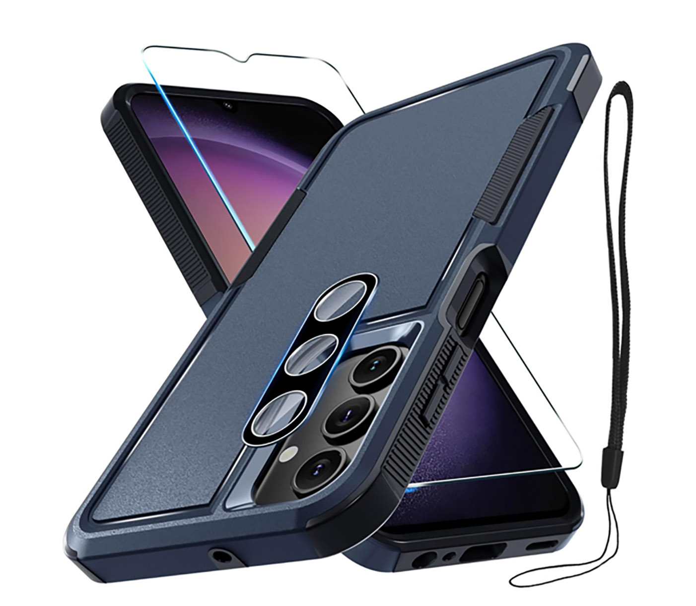 iBank ® Shockproof Case compatible with Galaxy A54/A55/A35/A71/A15/A16/A24 2