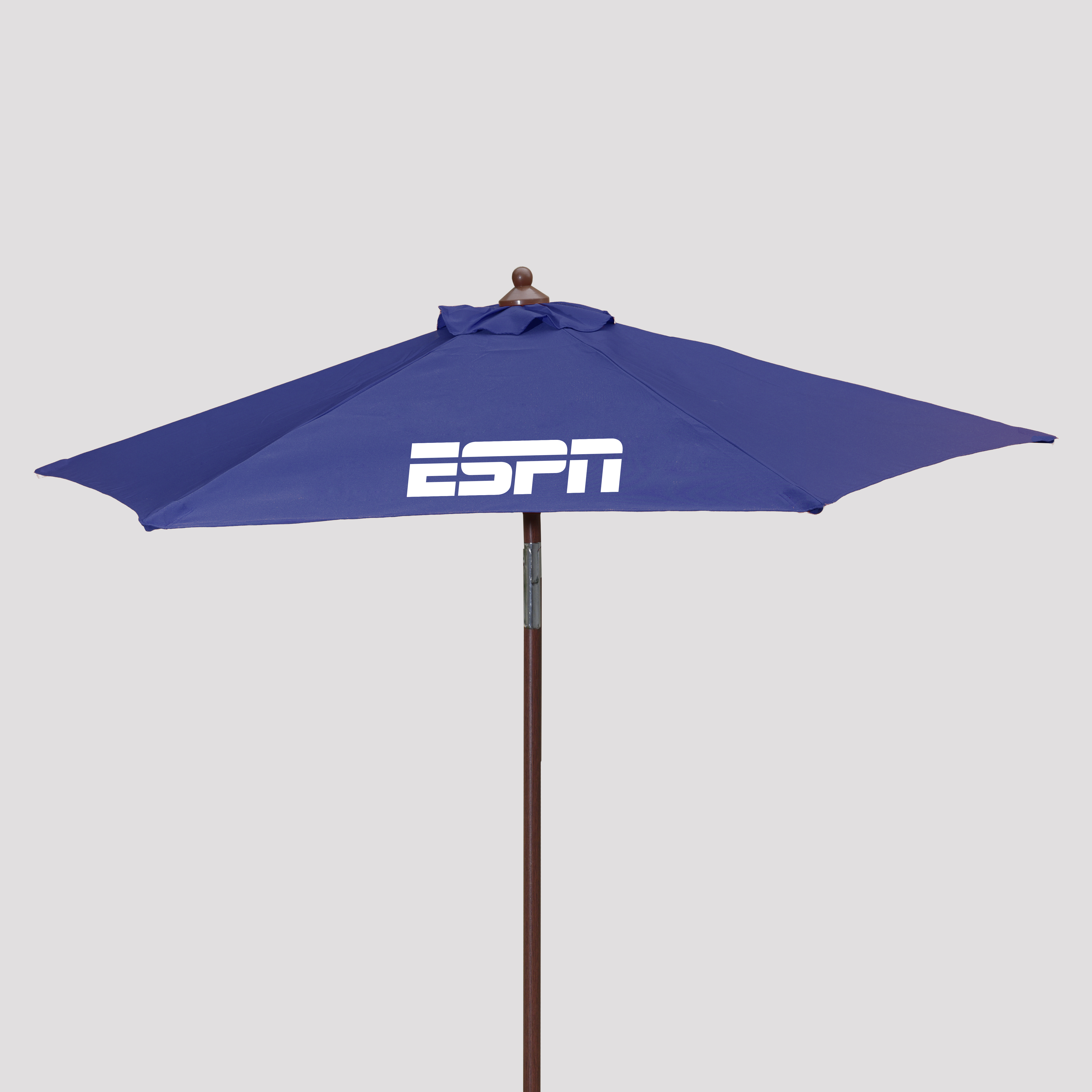7' Wood Look Market Umbrella with Tilt