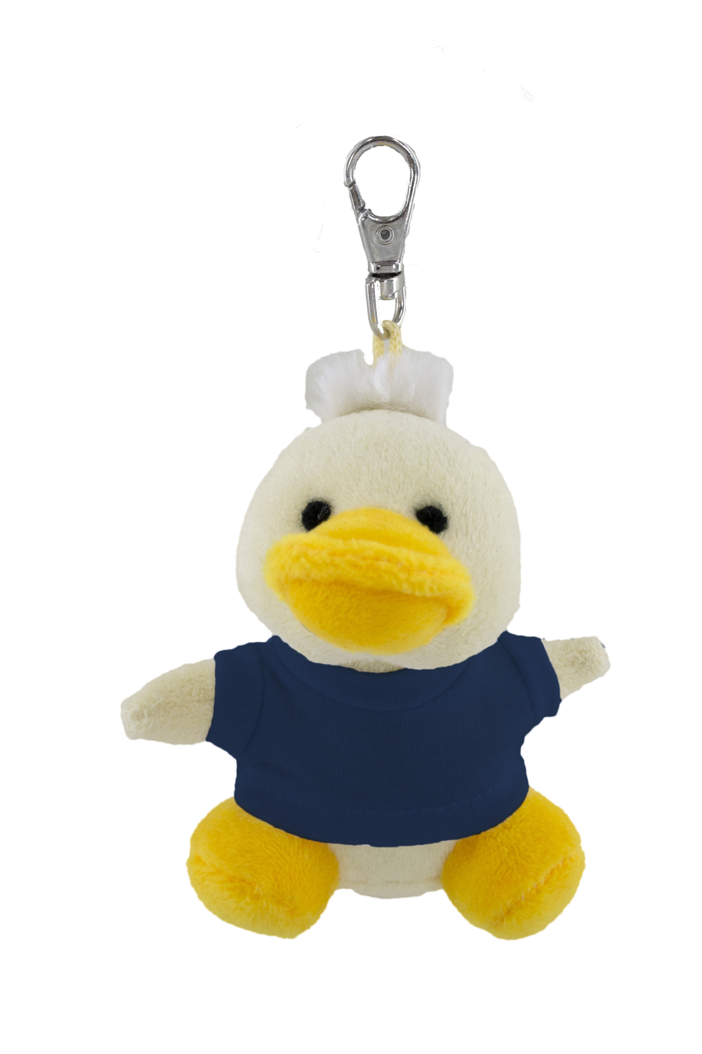 Soft Plush Duck Keychain With Tee 12