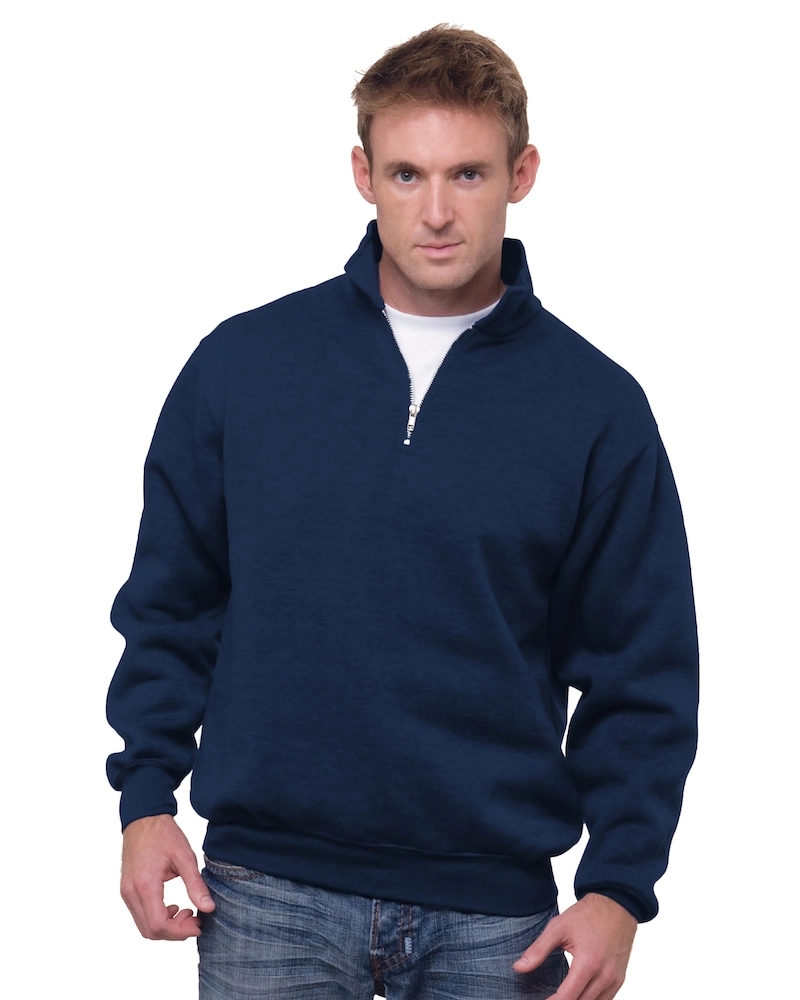 Unisex 1/4 Zip Fleece Sweatshirt 4