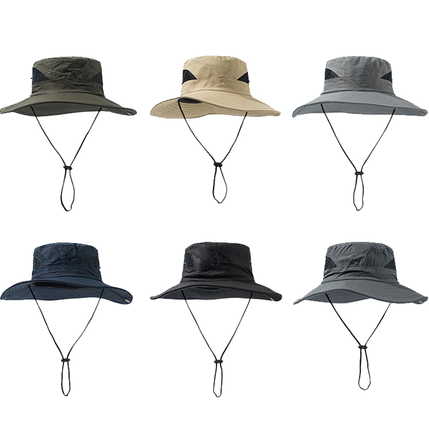 Wide Brim Waterproof Bucket Hat 4