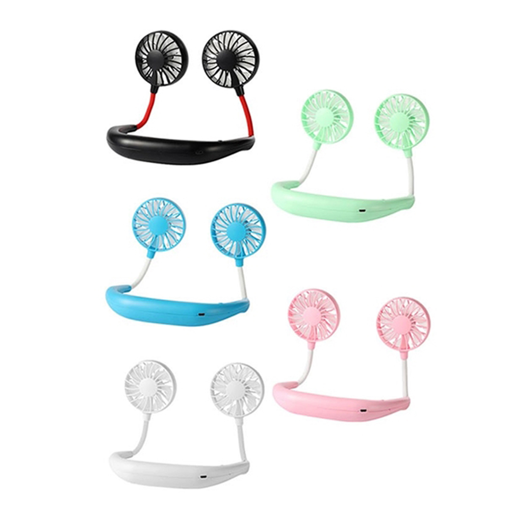 USB Rechargeable Hanging Neck Sports Fan 3