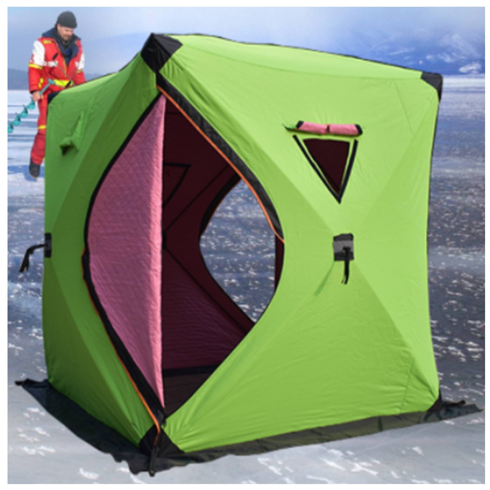 Winter Fishing Cotton Quick Open Tent 6