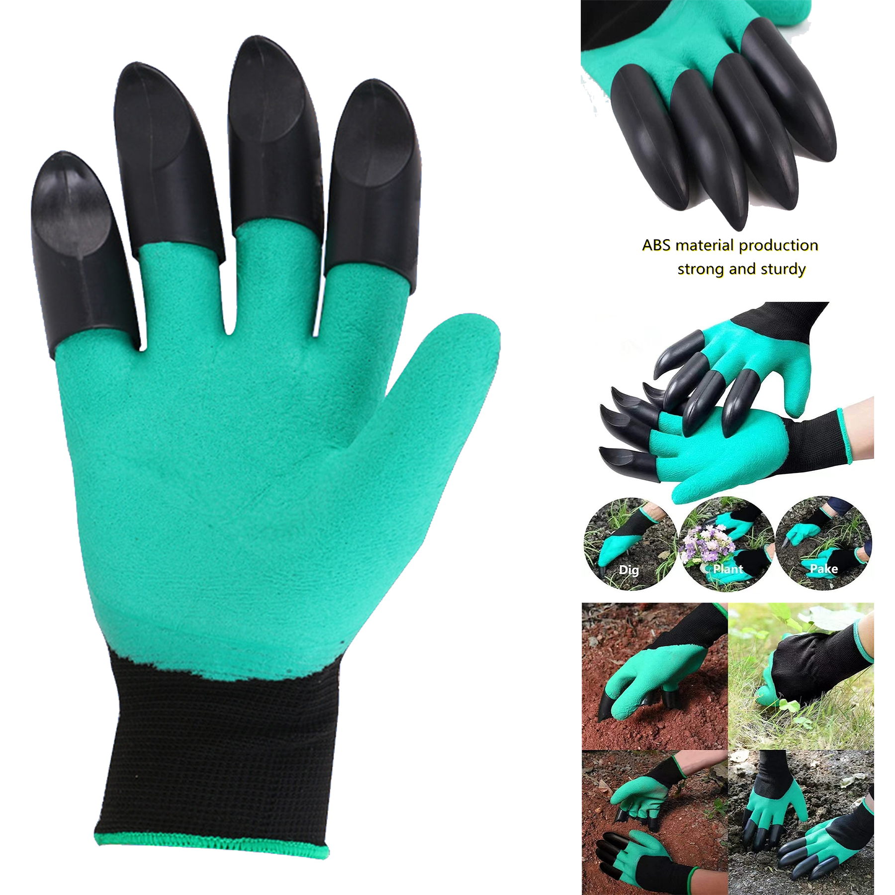 Garden Elf Gloves With Claws 1