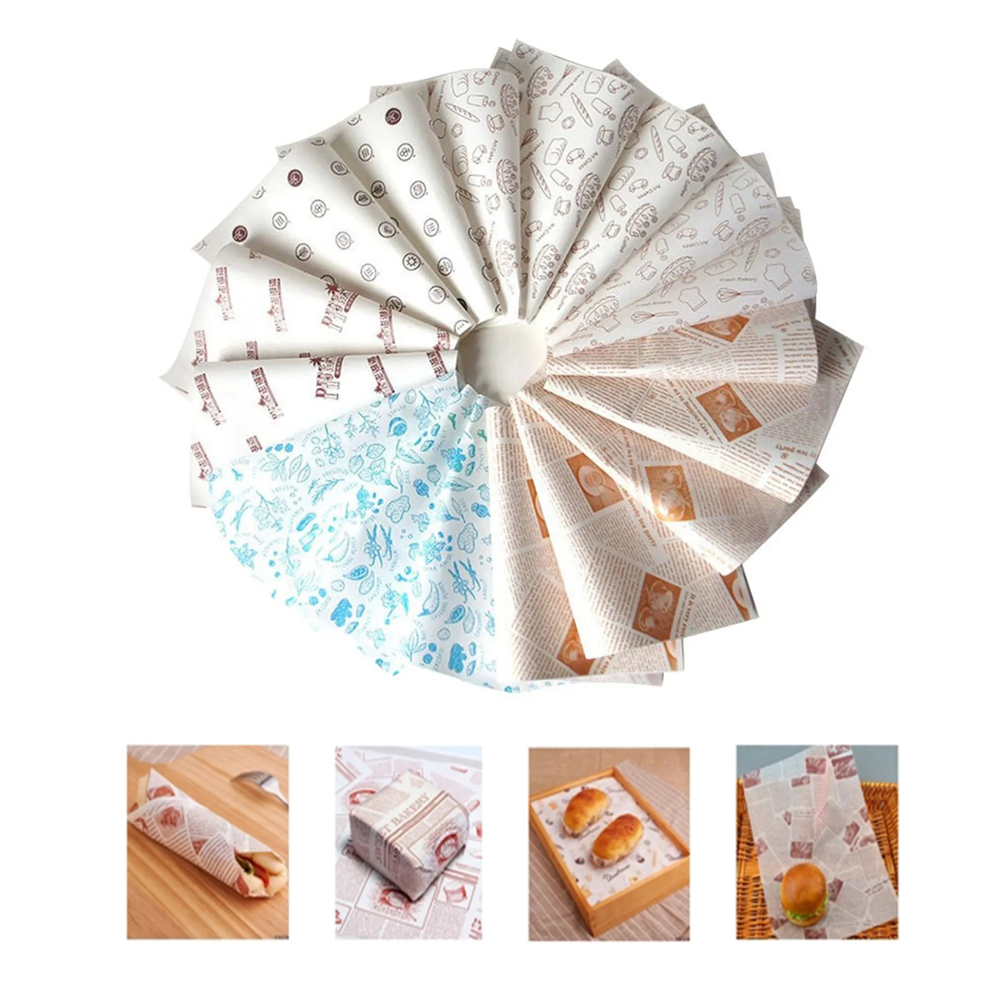 Grease Resistant Beeswax Food Wraps 2