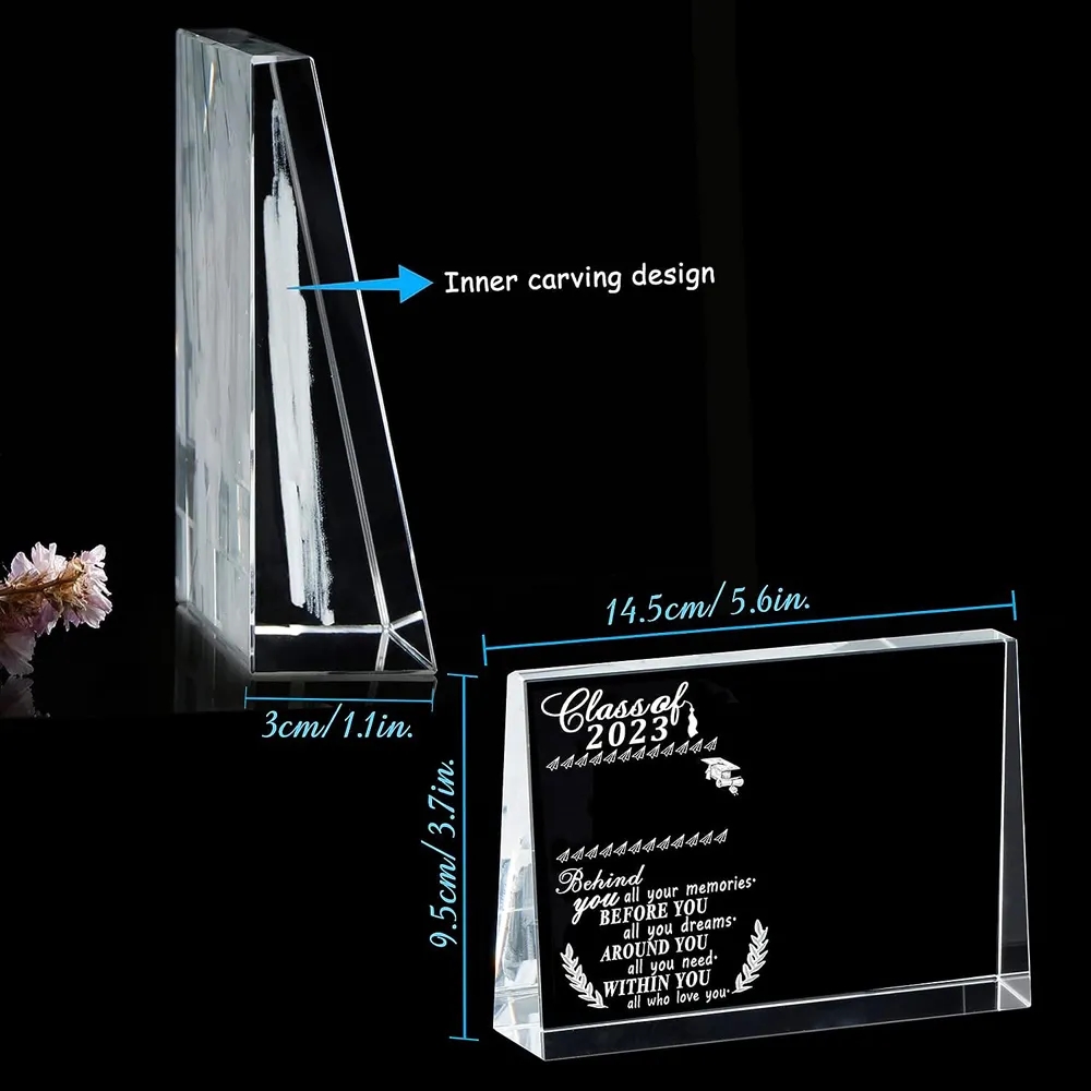 Crystal Graduation Photo Frame 3