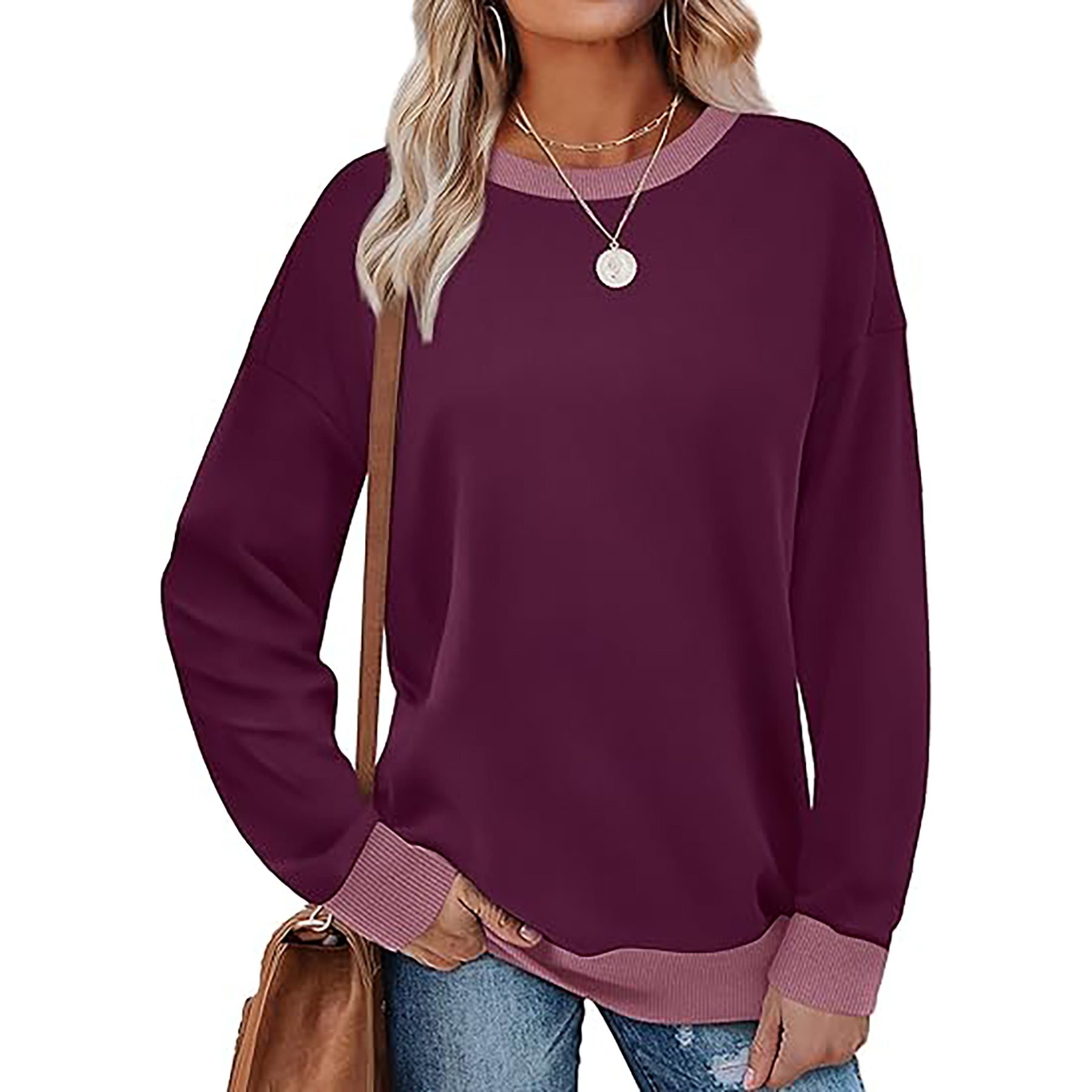 Women Crewneck Long Sleeve 10