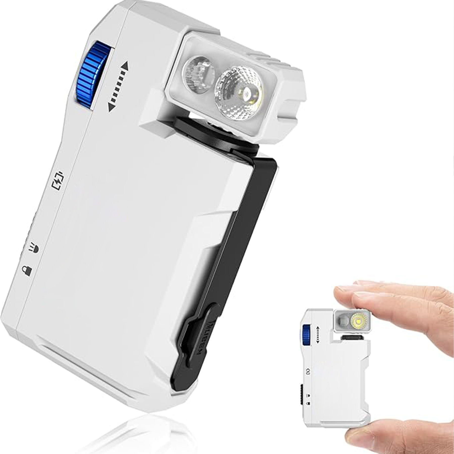 Waterproof Multi Mode Magnetic Keychain Flashlight 5