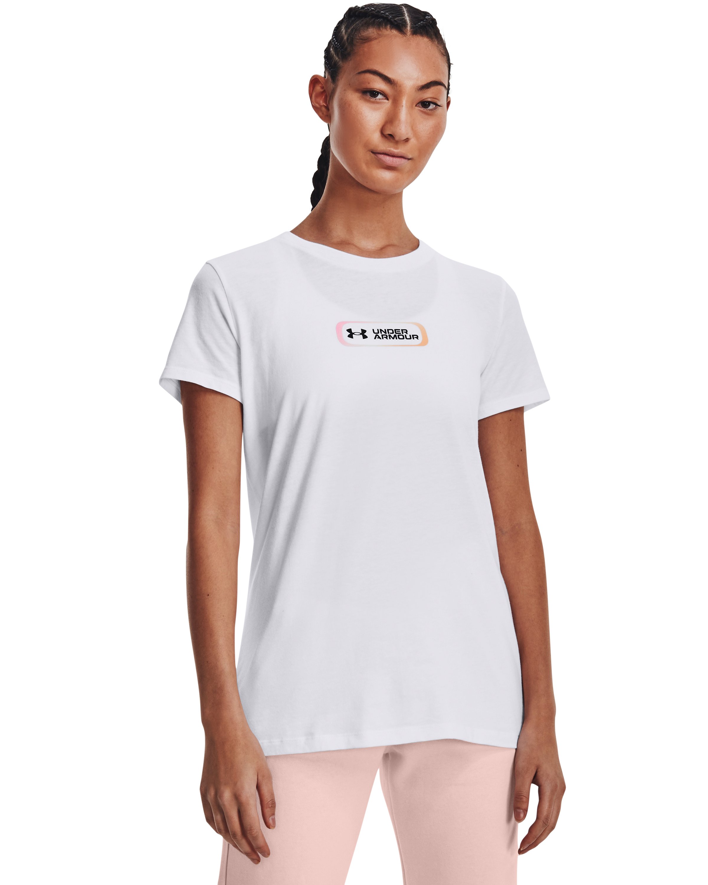 UA Gradient Pill Women's Short Sleeve 3
