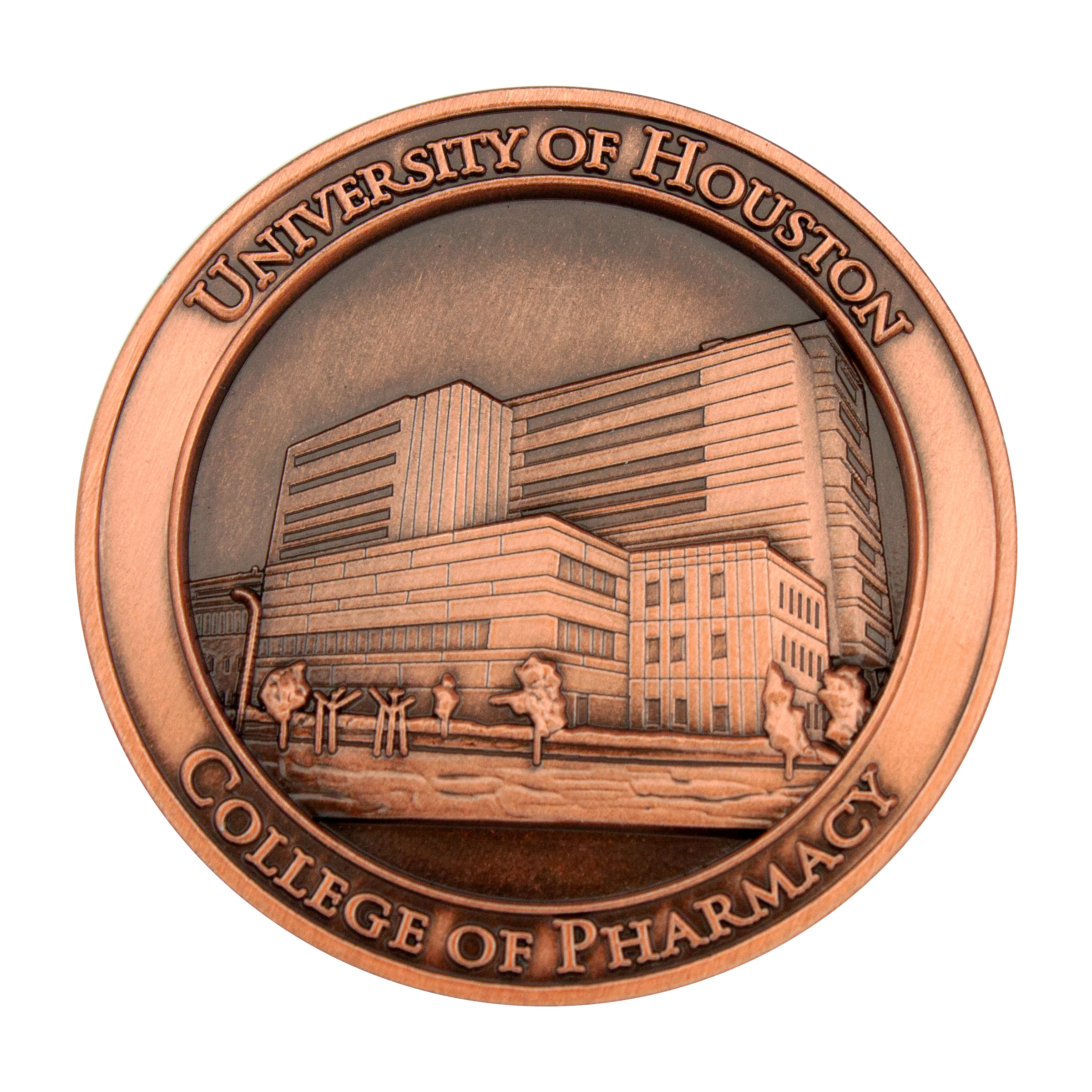 Die Struck Brass Challenge Coins (3D) 4