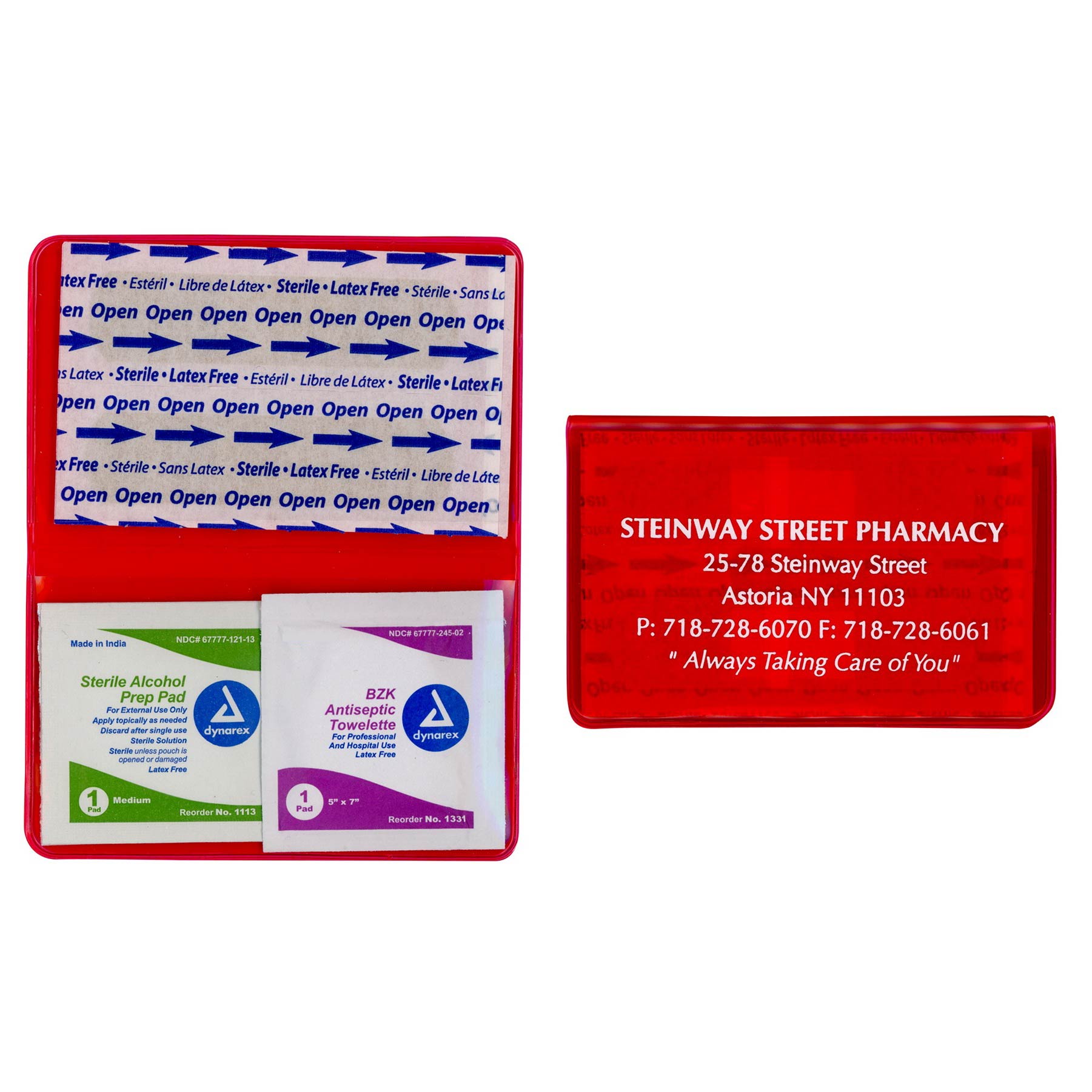 Pocket First Aid KIT in TEK Translucent Vinyl 1