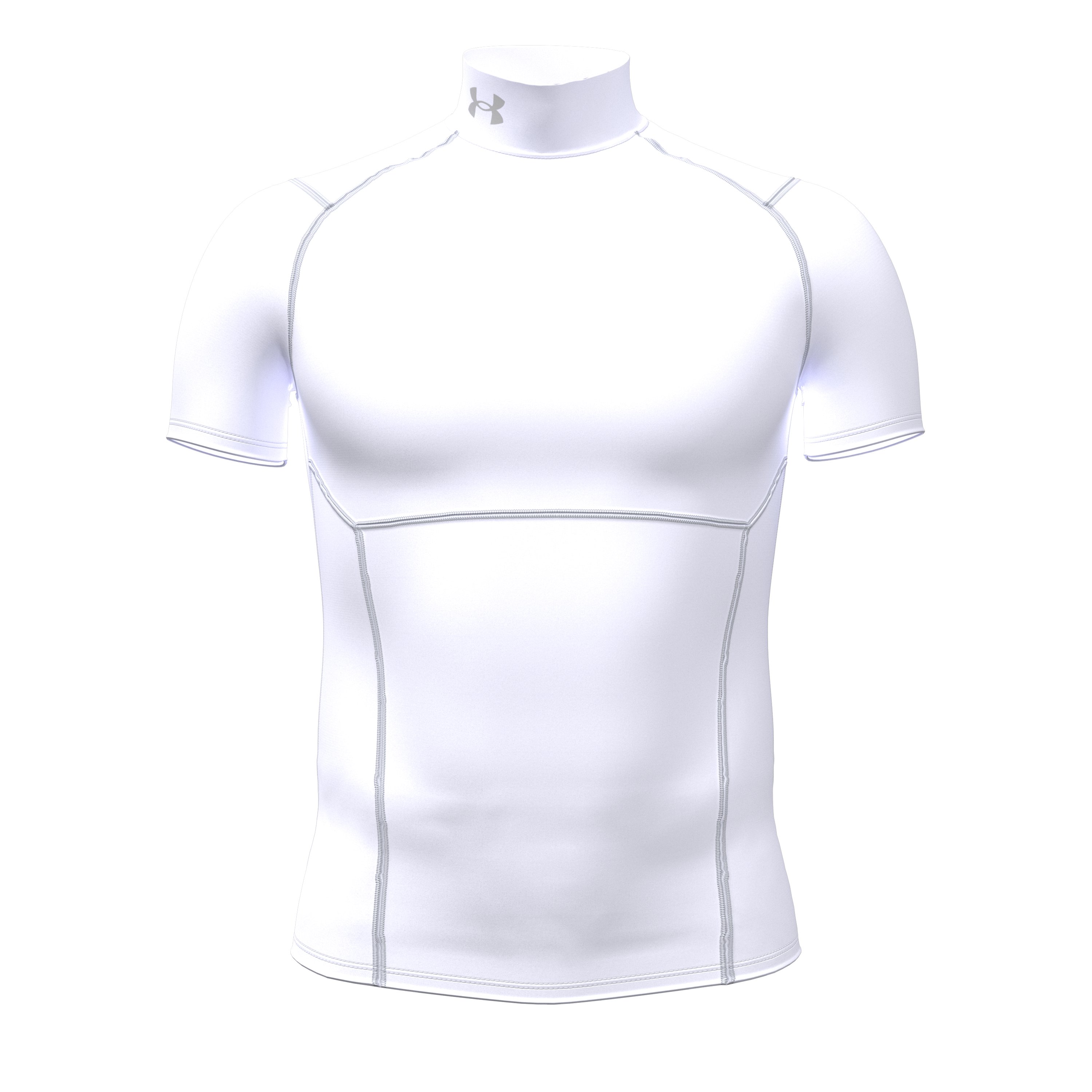 HeatGear Elite Men's Compression Mock Short Sleeve 3
