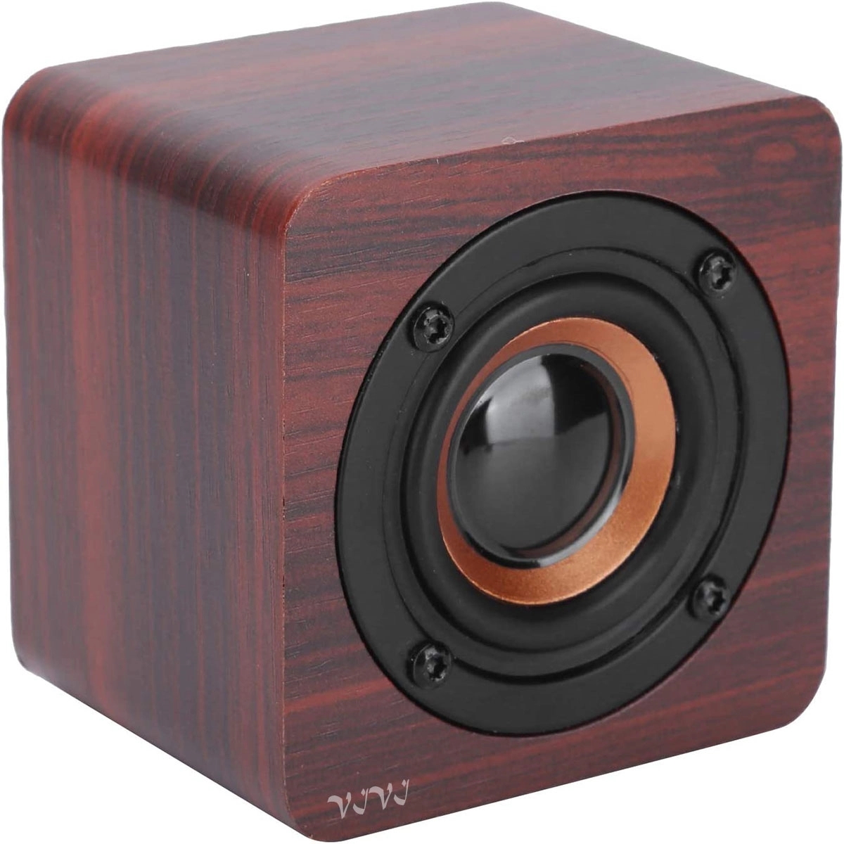 Vintage Wireless Bluetooth Music Player Wood 1