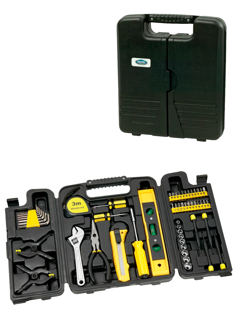 Tool Set with Tri-Fold Carrying Case 4