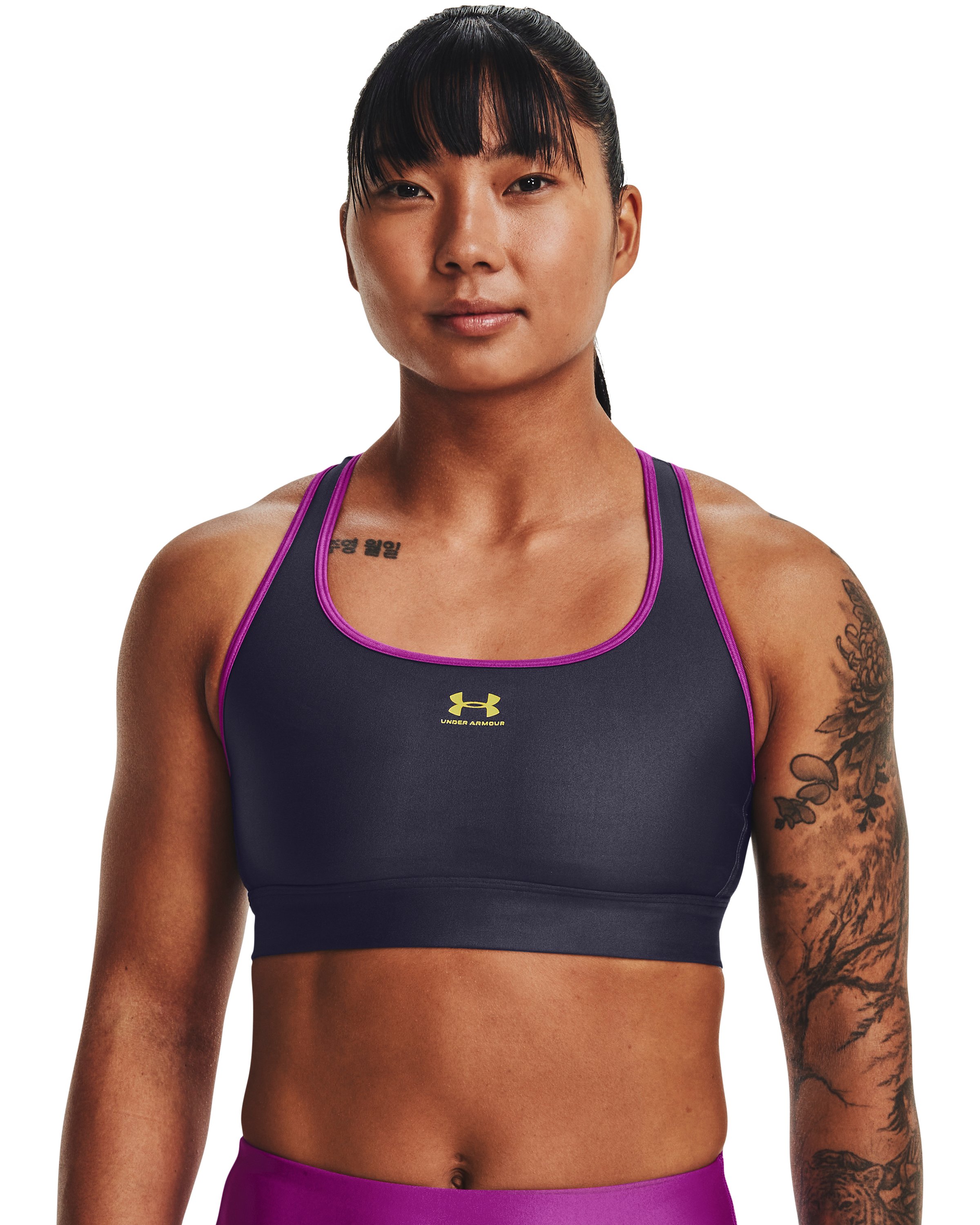 HeatGear Mid Padless Women's Sports Bra 8