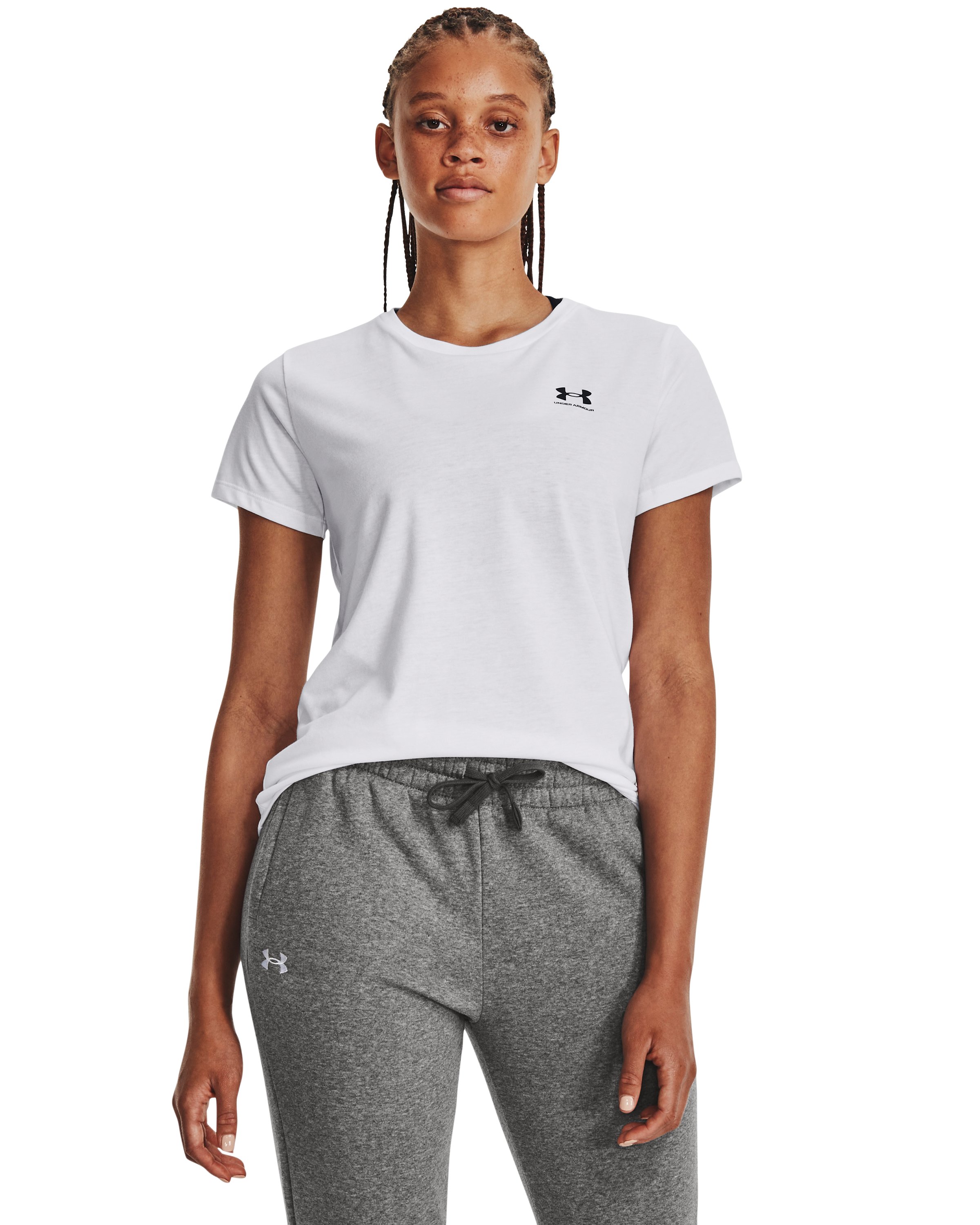 Women's UA Left Chest Logo Short Sleeve 2
