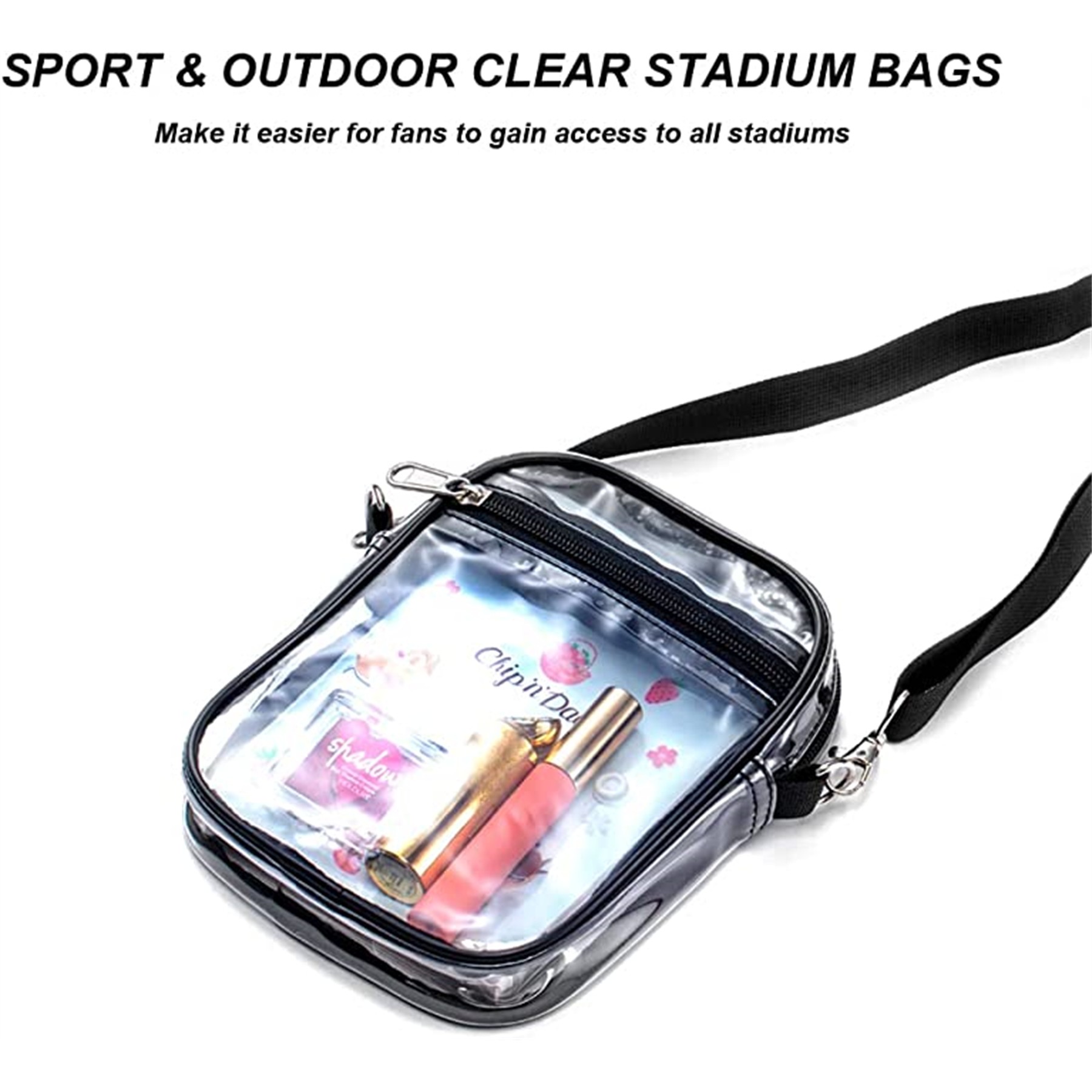 Clear Crossbody Purse Bag 3