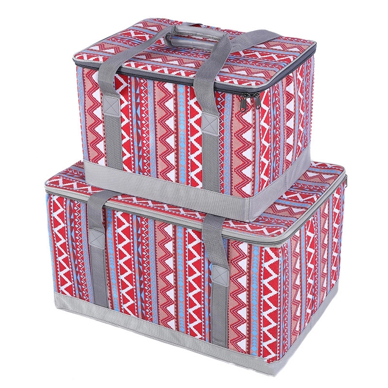 60L Oxford Cloth Steel Frame Storage Box Bag 4