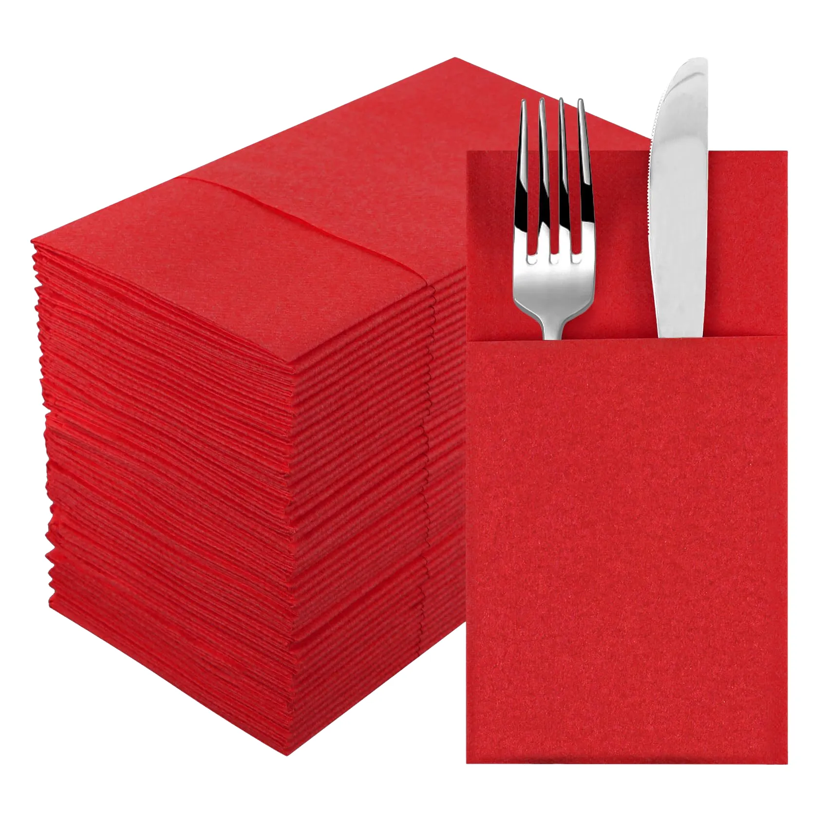Luxury Linen Style Disposable Napkin 1