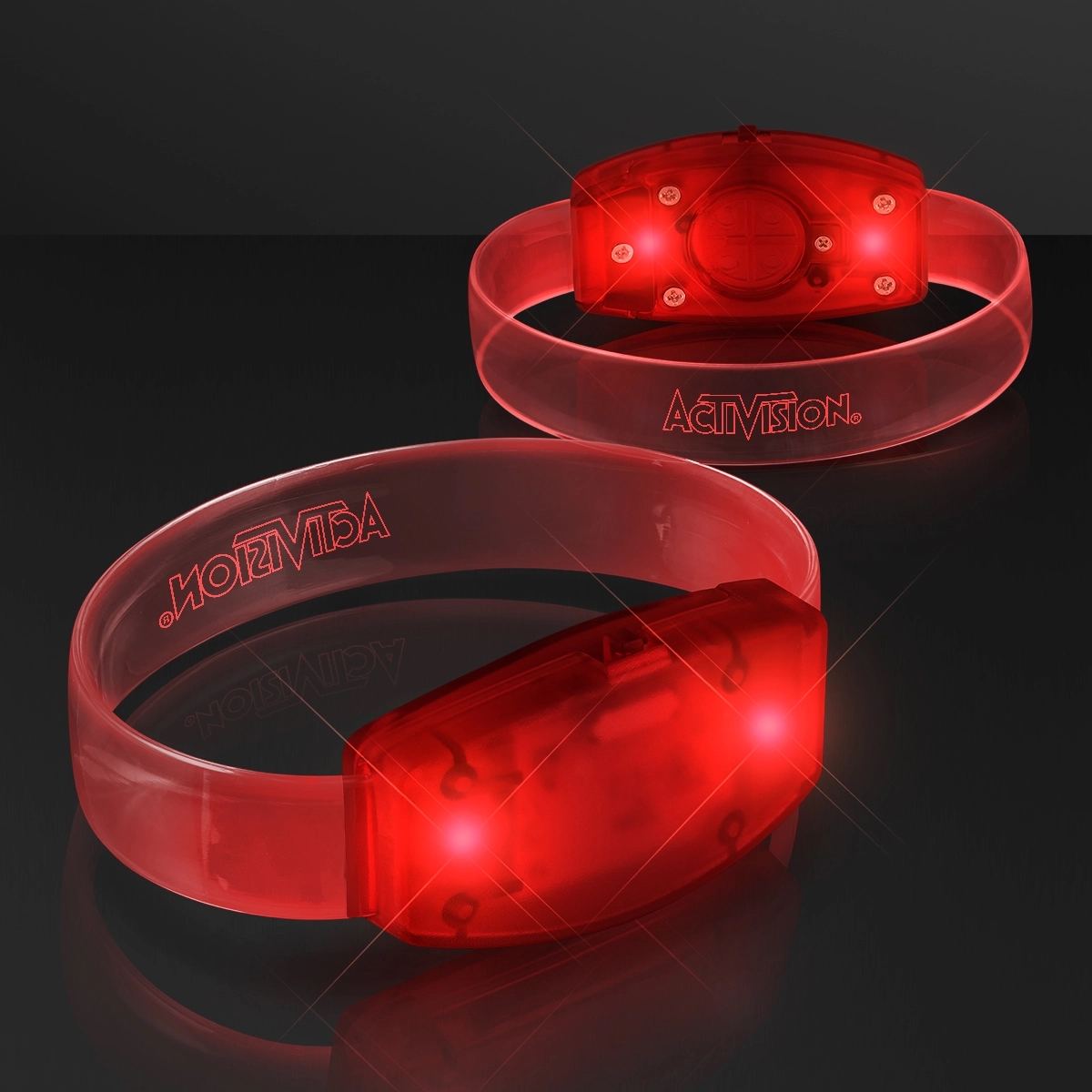 LASER ENGRAVED - Galaxy Glow LED Band Bracelets 2