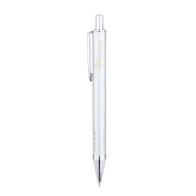 Brighton Ballpoint Click Pen (Silver)