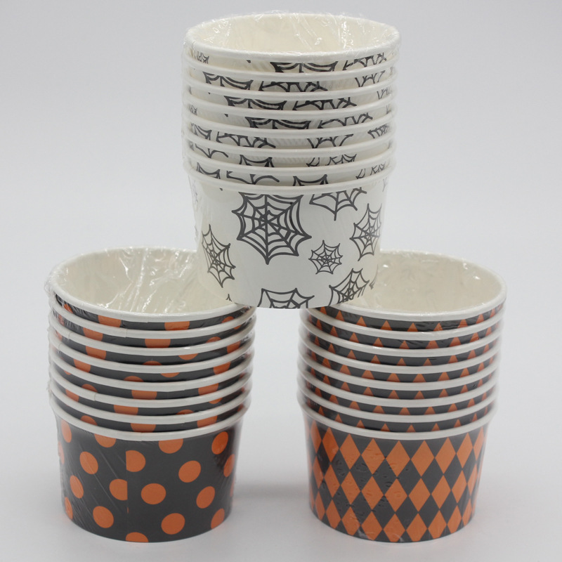 5 ounce Disposable Paper Ice Cream Cup 2