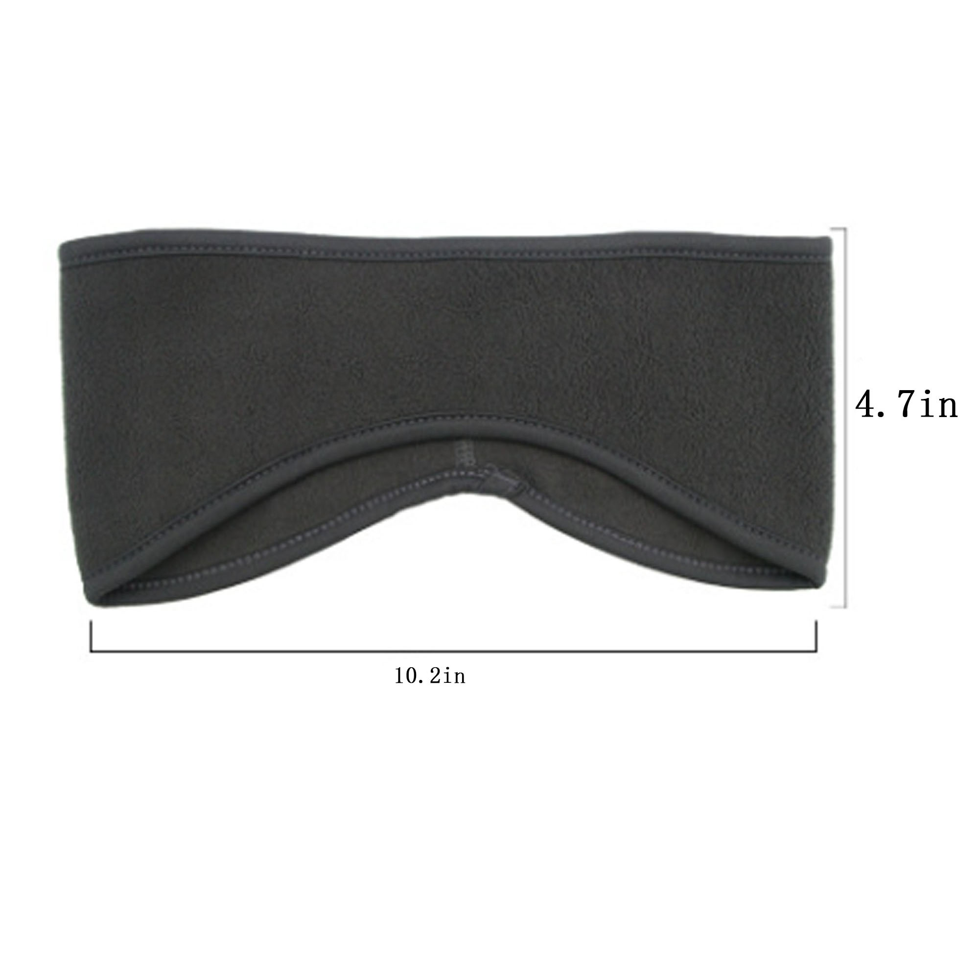 Soft Fleece Ear Warmer Headband for Cold Days 2