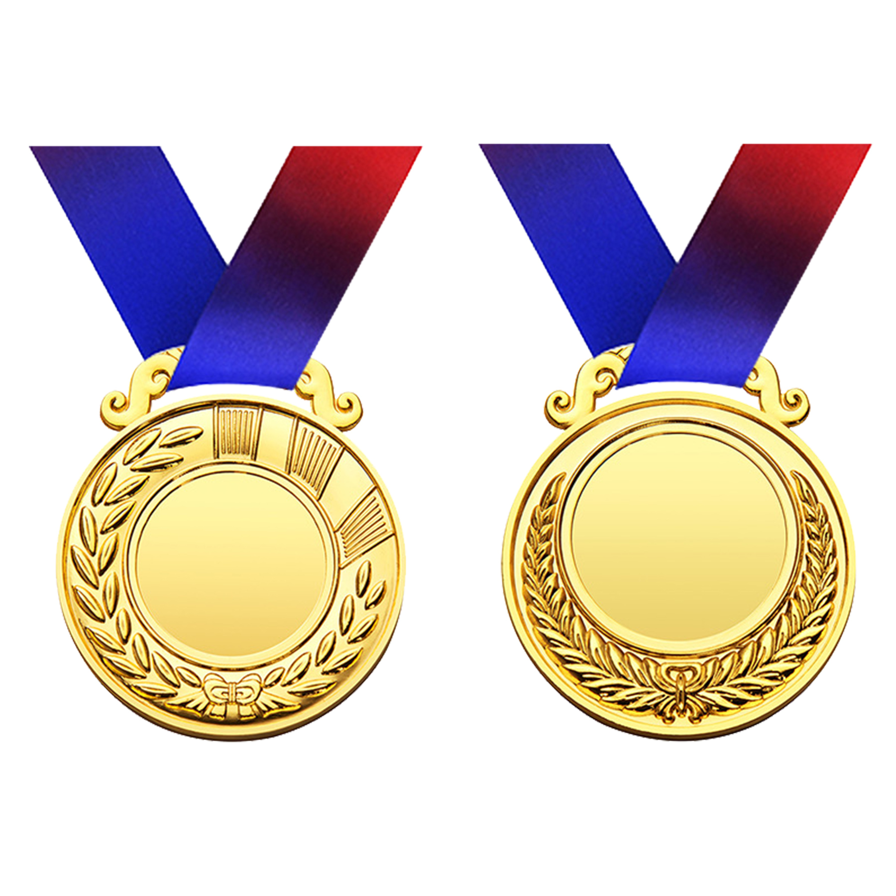 Gold Zinc Alloy Award Medals 7