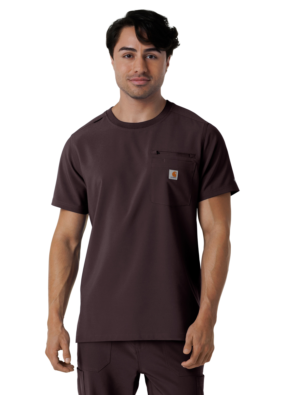 Carhartt Scrubs - Force Cross-Flex - Men's Two-Pocket Crew Neck Scrub Top 13