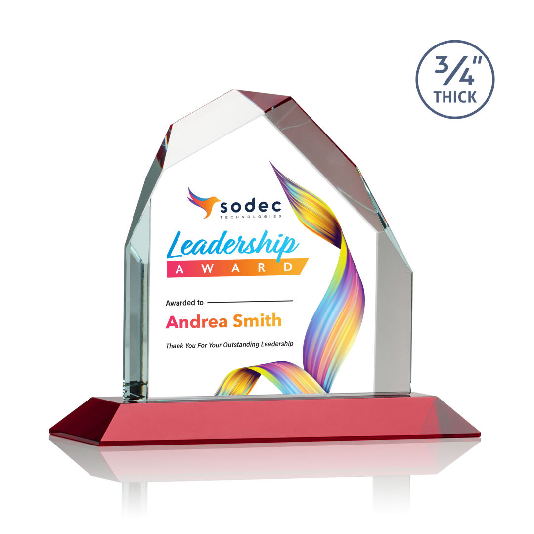 Austere Peak VividPrint™ Award - Red 8