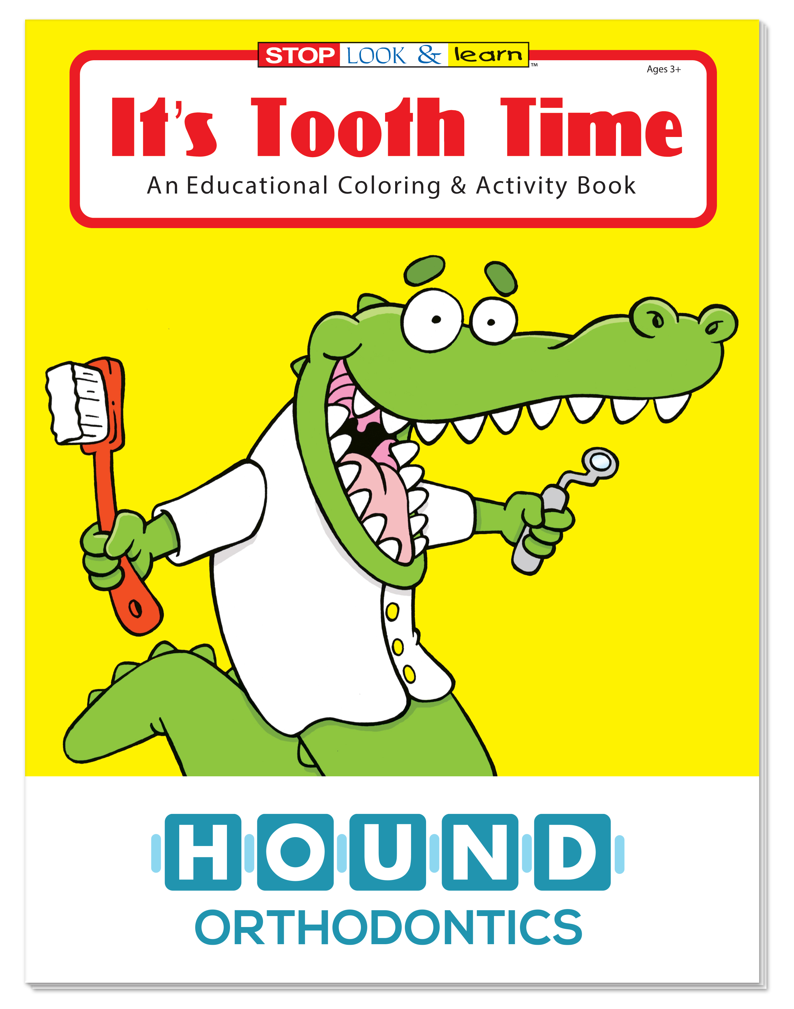 Coloring Book: It's Tooth Time 3