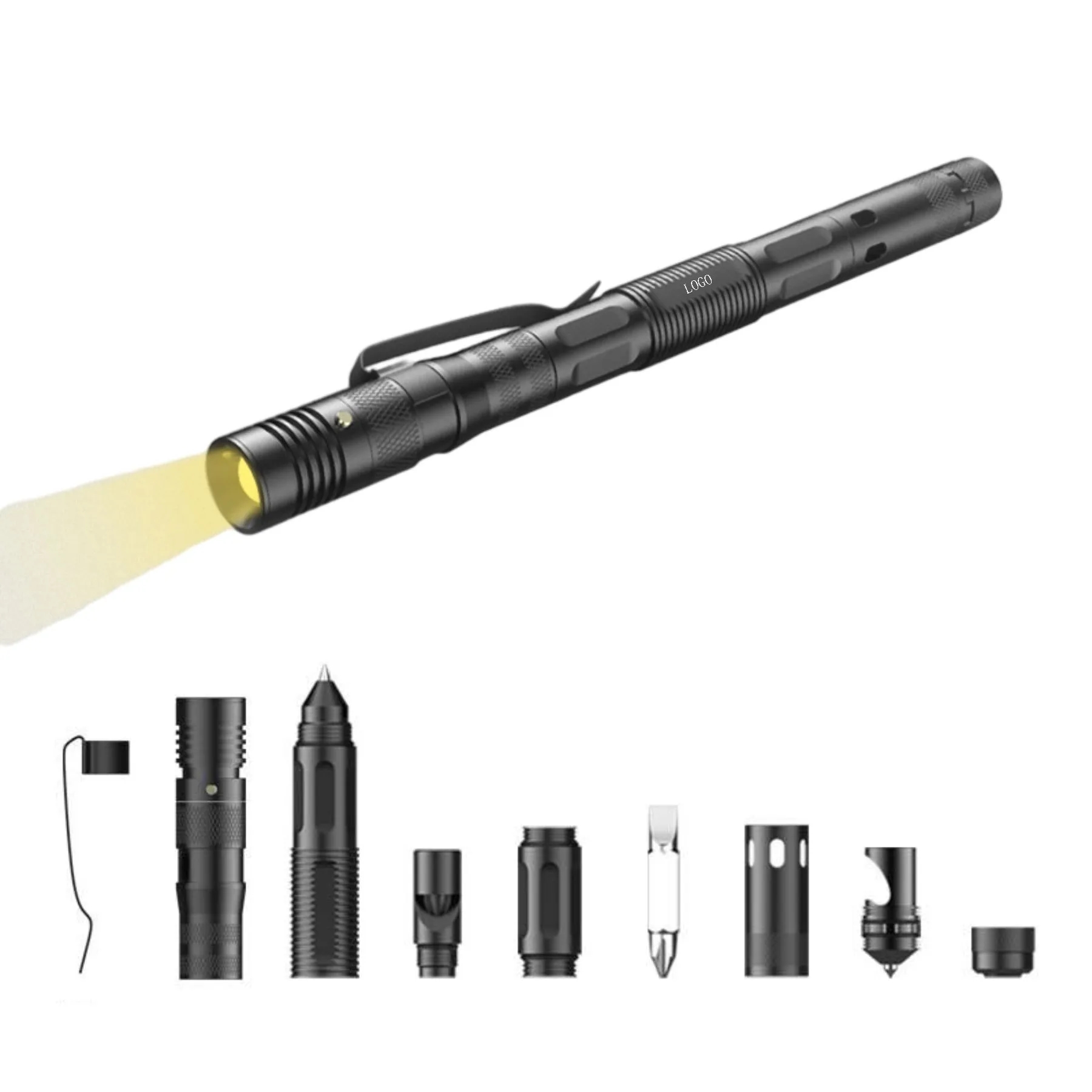 7 In 1 Multifunctional Penlight Tool 1