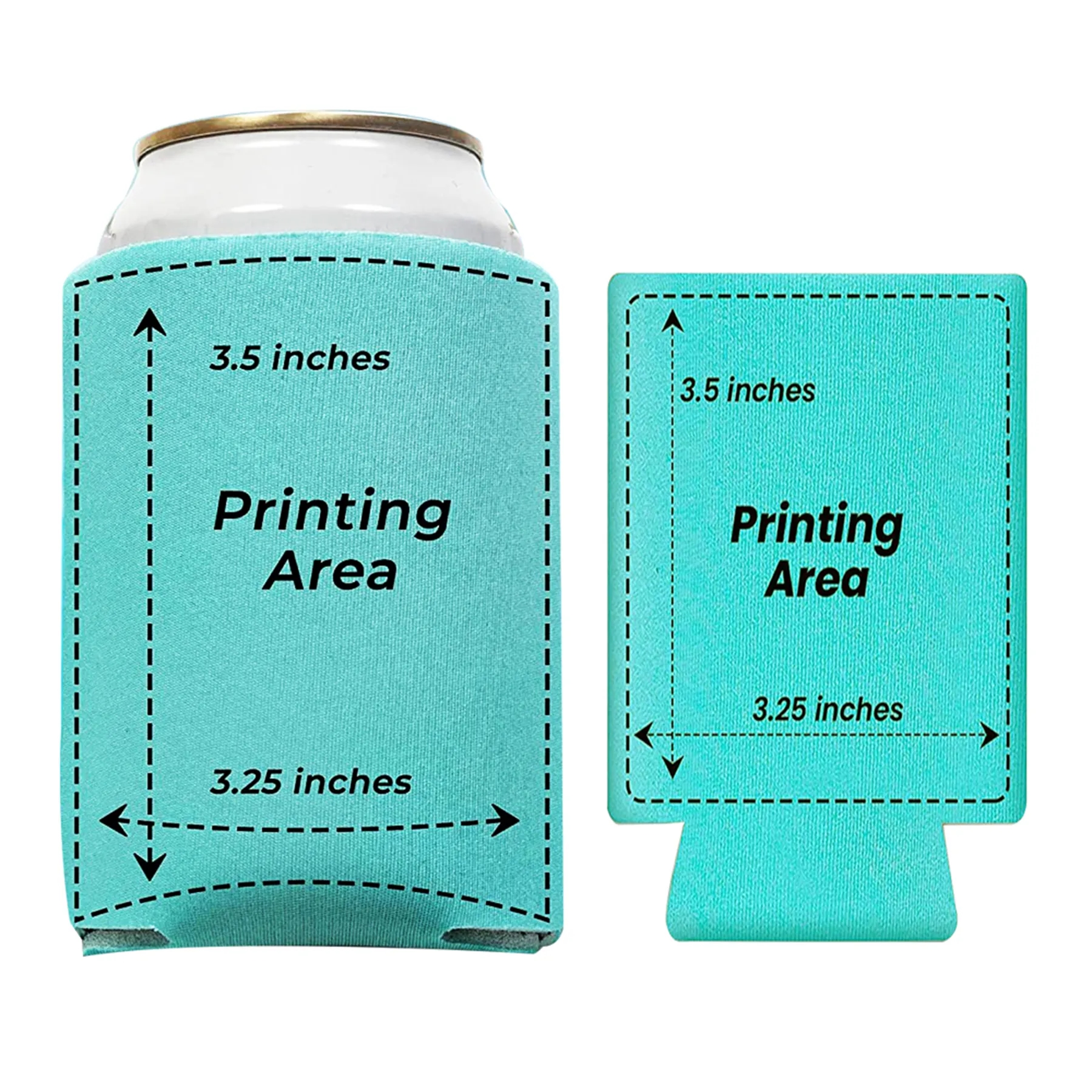 Blank Beer Can Coolers Sleeves, custom koozie with logo imprint 7