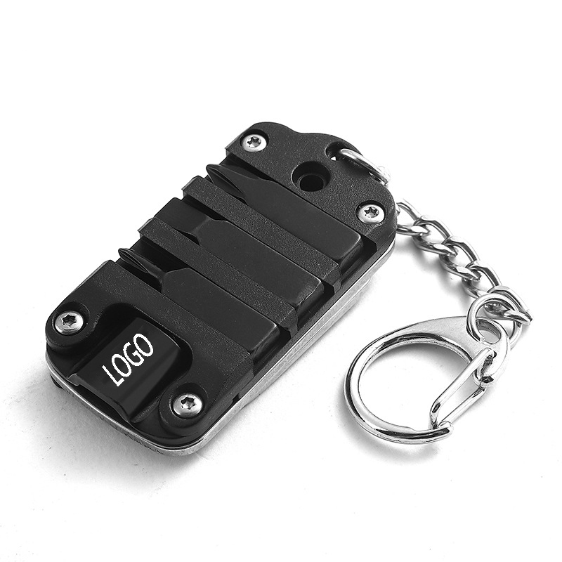 Rectangle Folding Pocket Keychain Knife 4