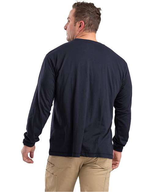 Men's Performance Long Sleeve Pocket T-Shirt - BSM39 19