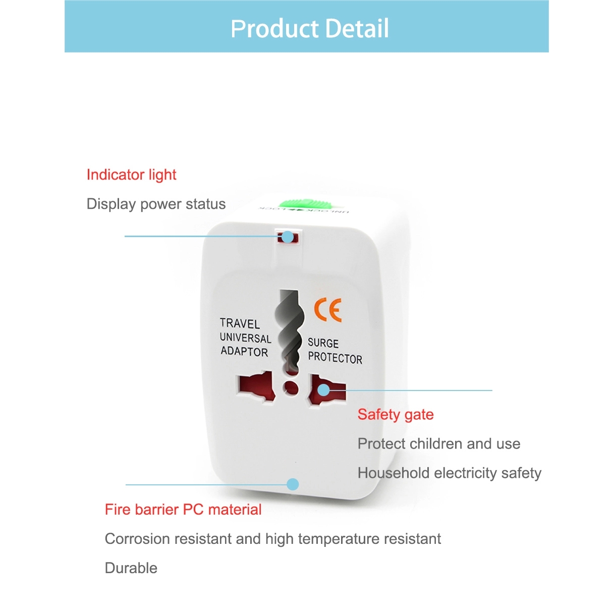 Universal Travel Adapter 9