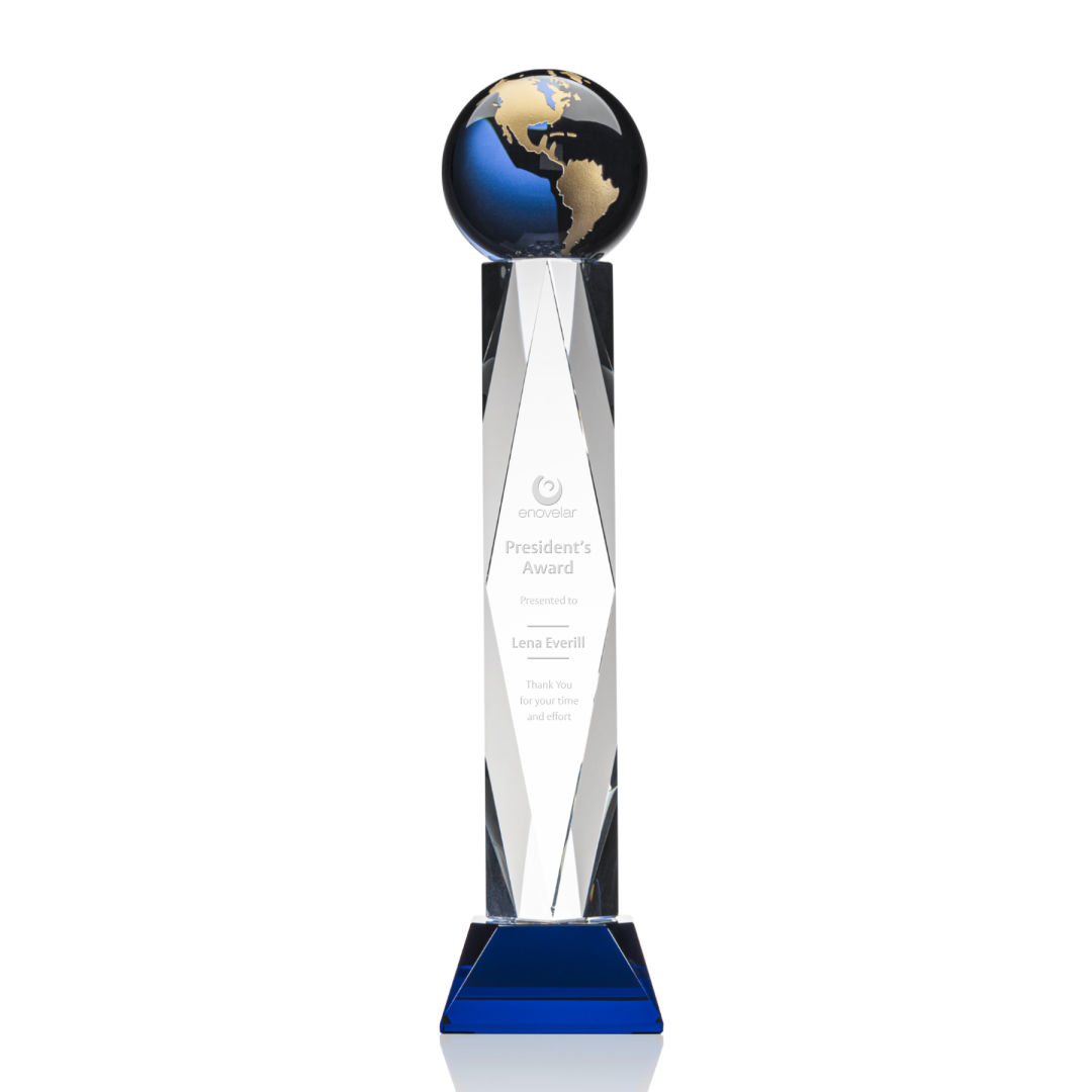 Ripley Globe Award - Blue/Gold 5