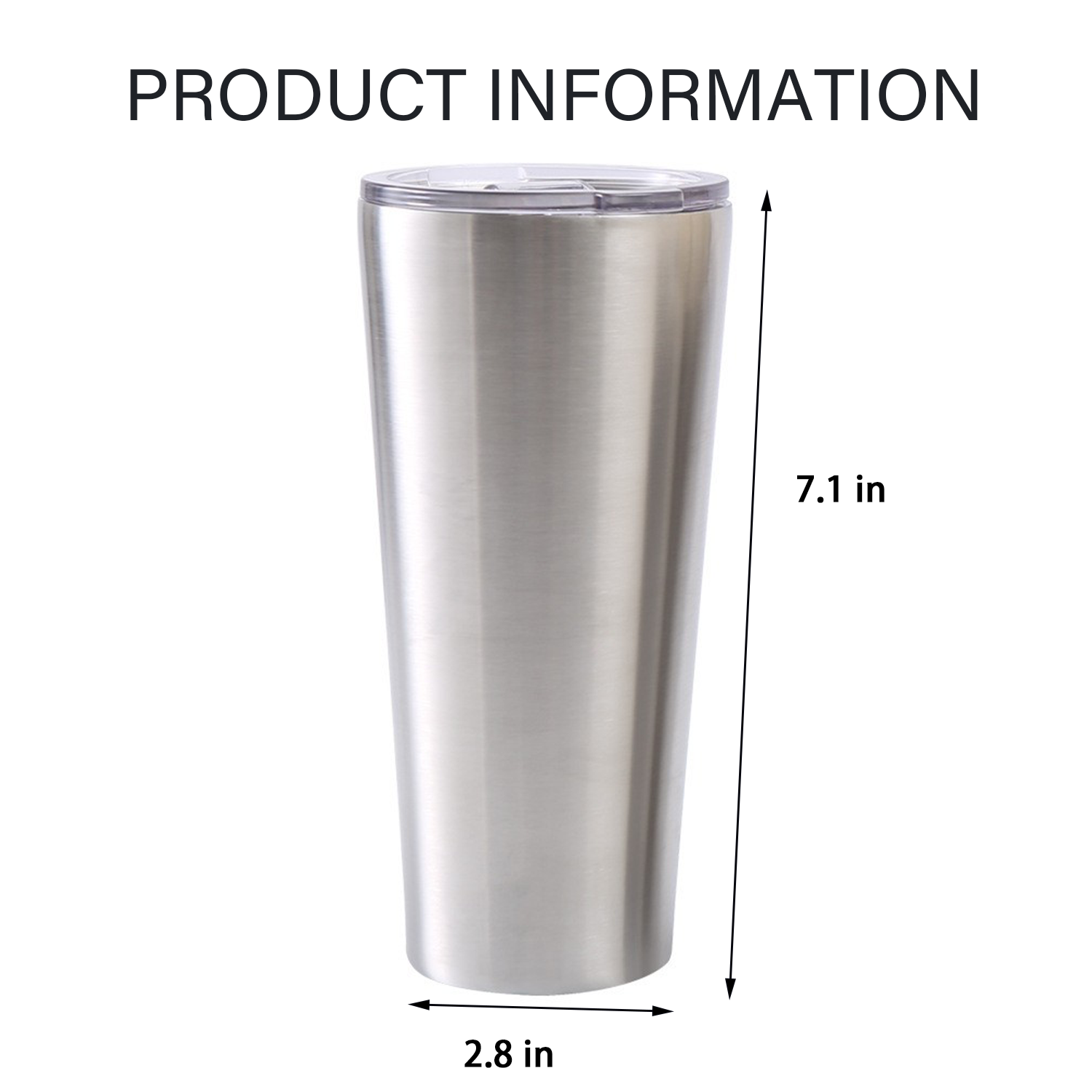 22Oz Stainless Steel Double-Layer Car Insulation Cup 3