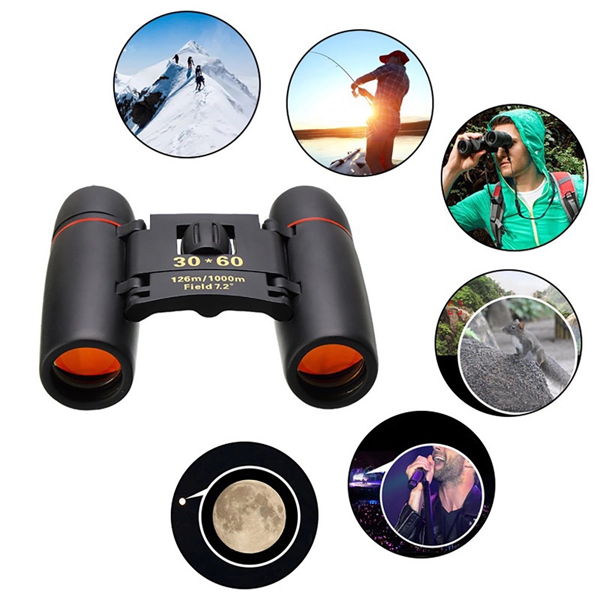 Outdoor Portable Binocular Telescope 4