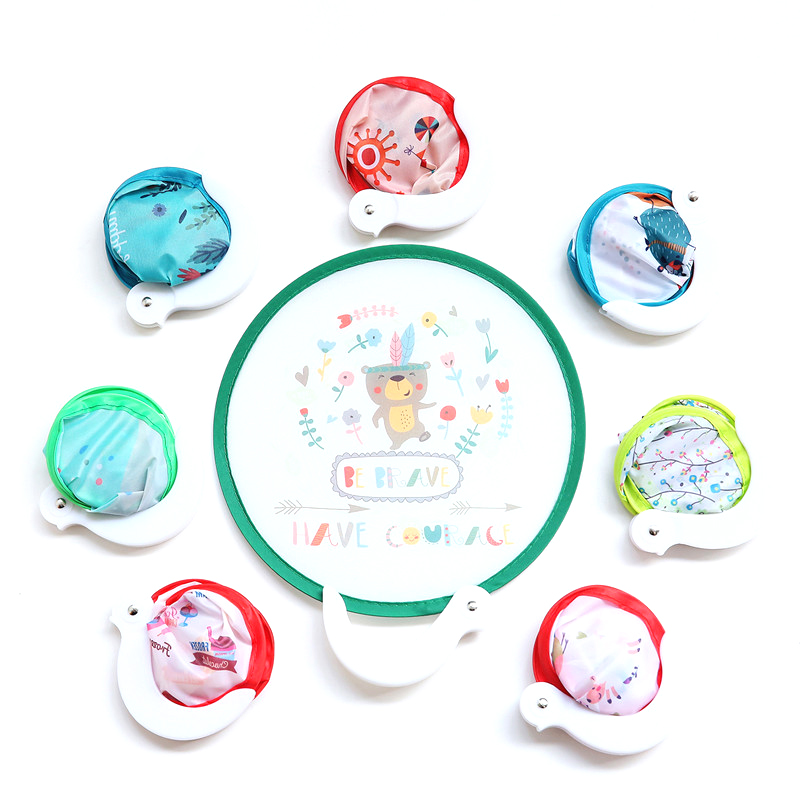 Round Folding Handle Fan 2