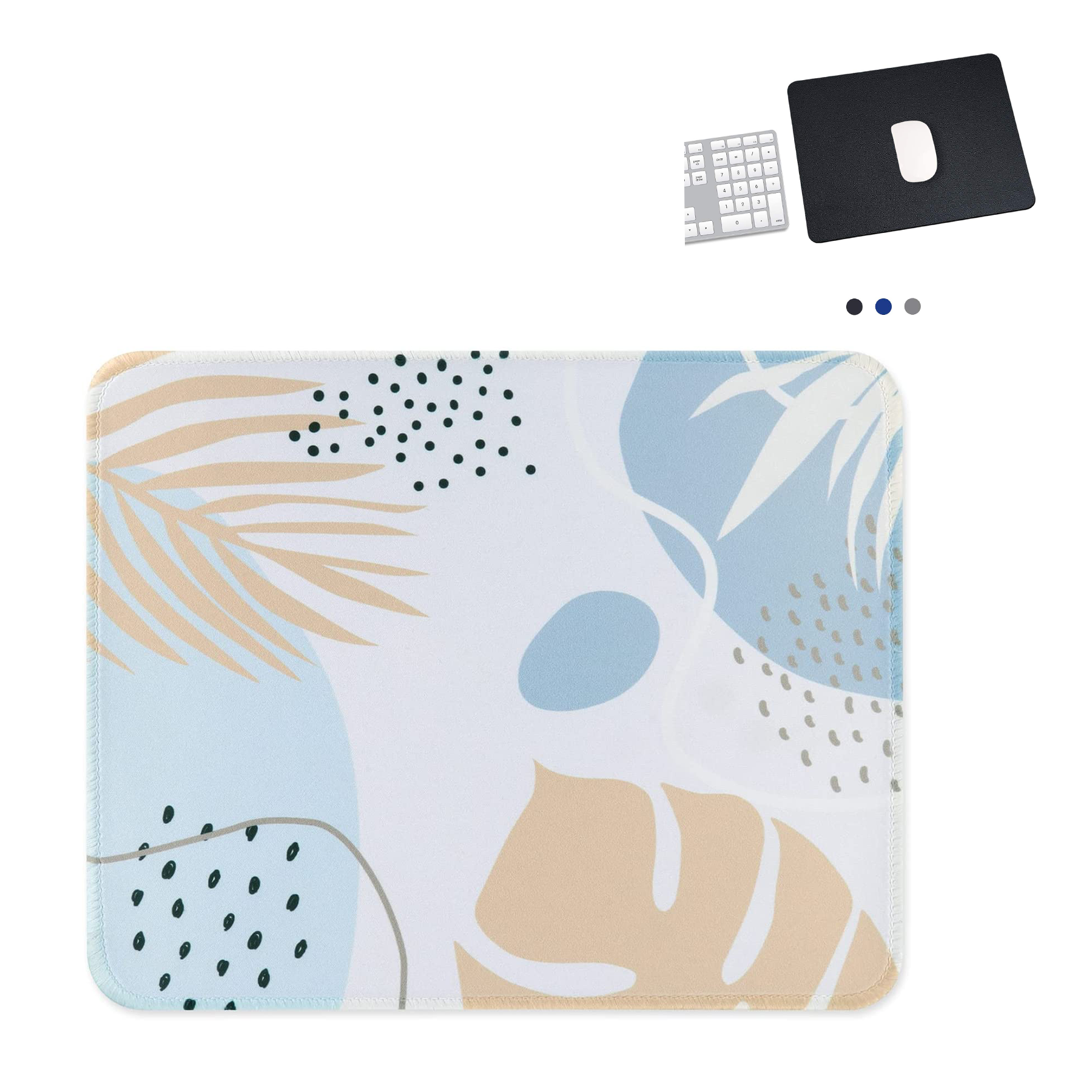 MOQ50Pcs Full Color Rectangle Mouse Pad 2