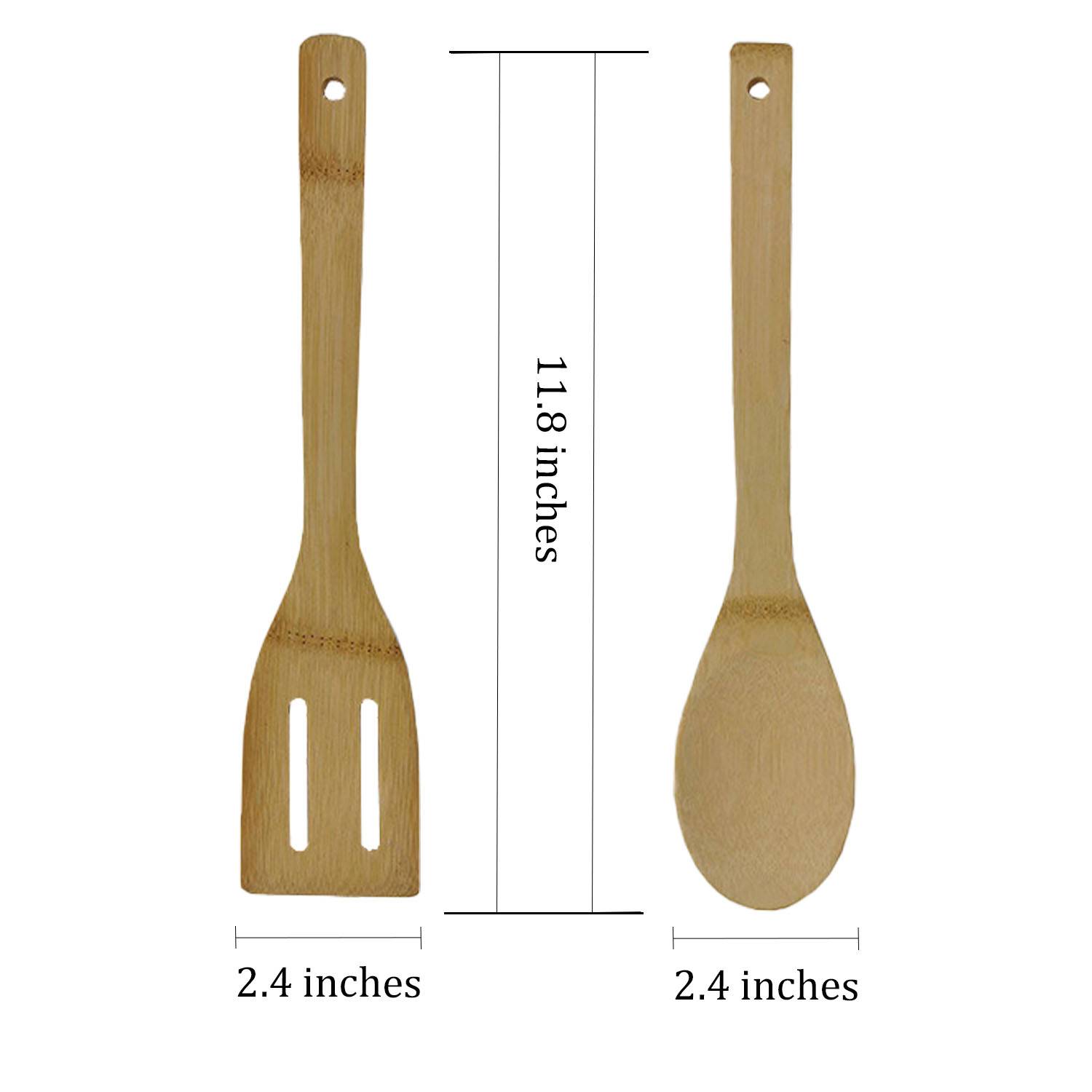 Kitchen Utensil Set with Cloth Bag 7