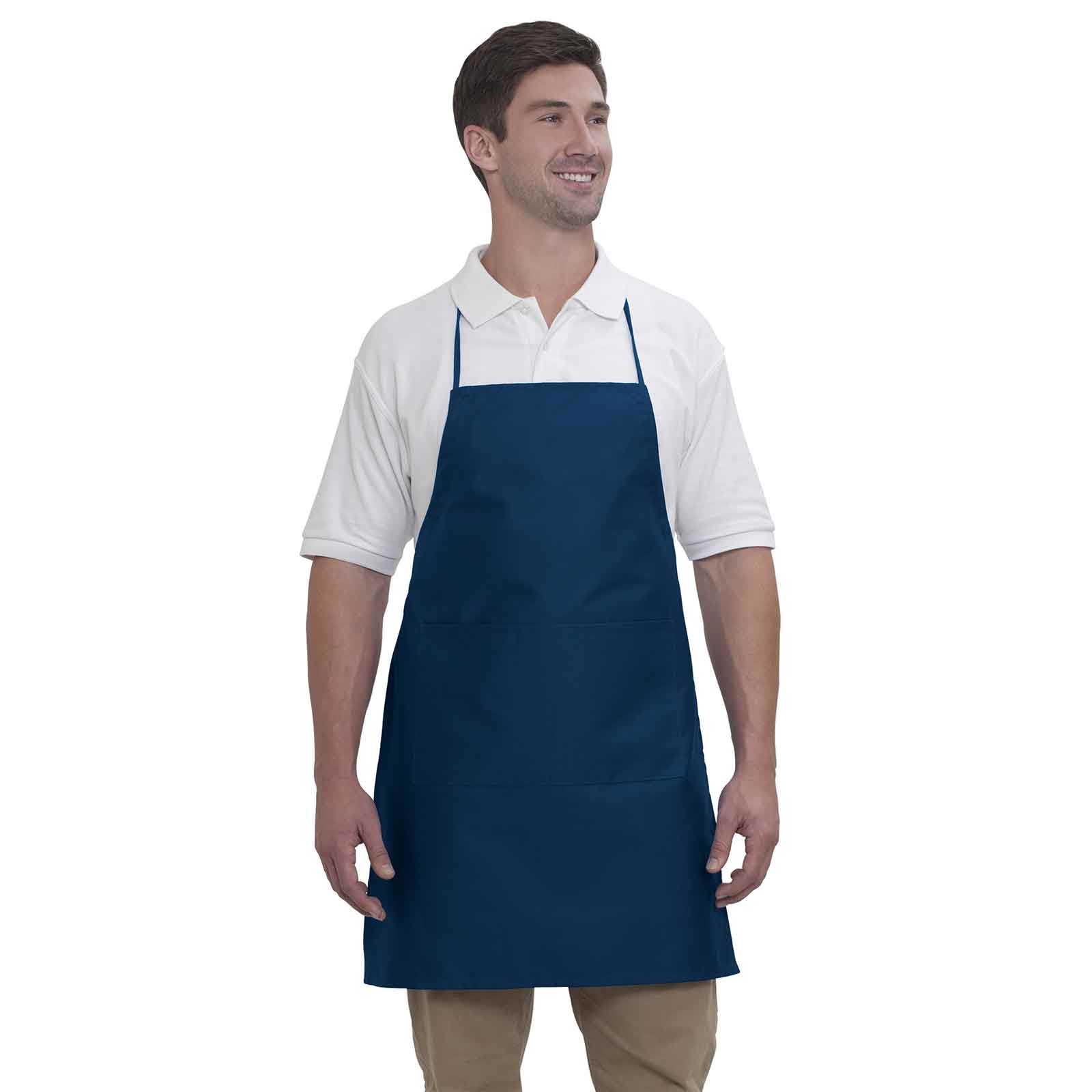 OTTO 2 Pocket Full Length Adjustable Bib Apron 5