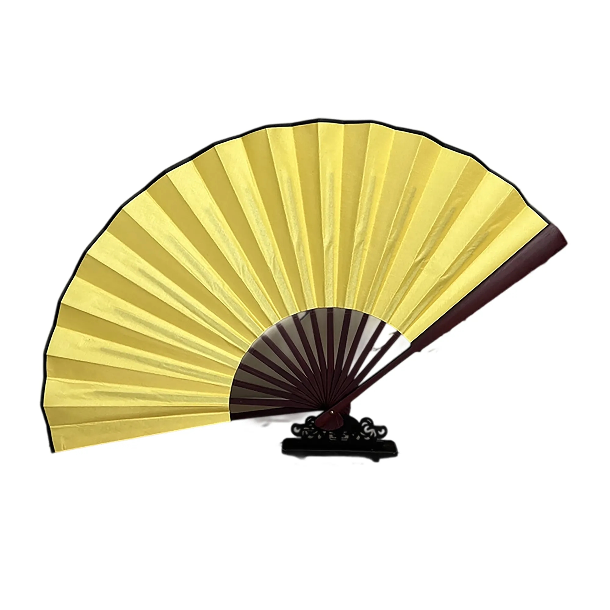 Folding Decorative Fan with Stand 3