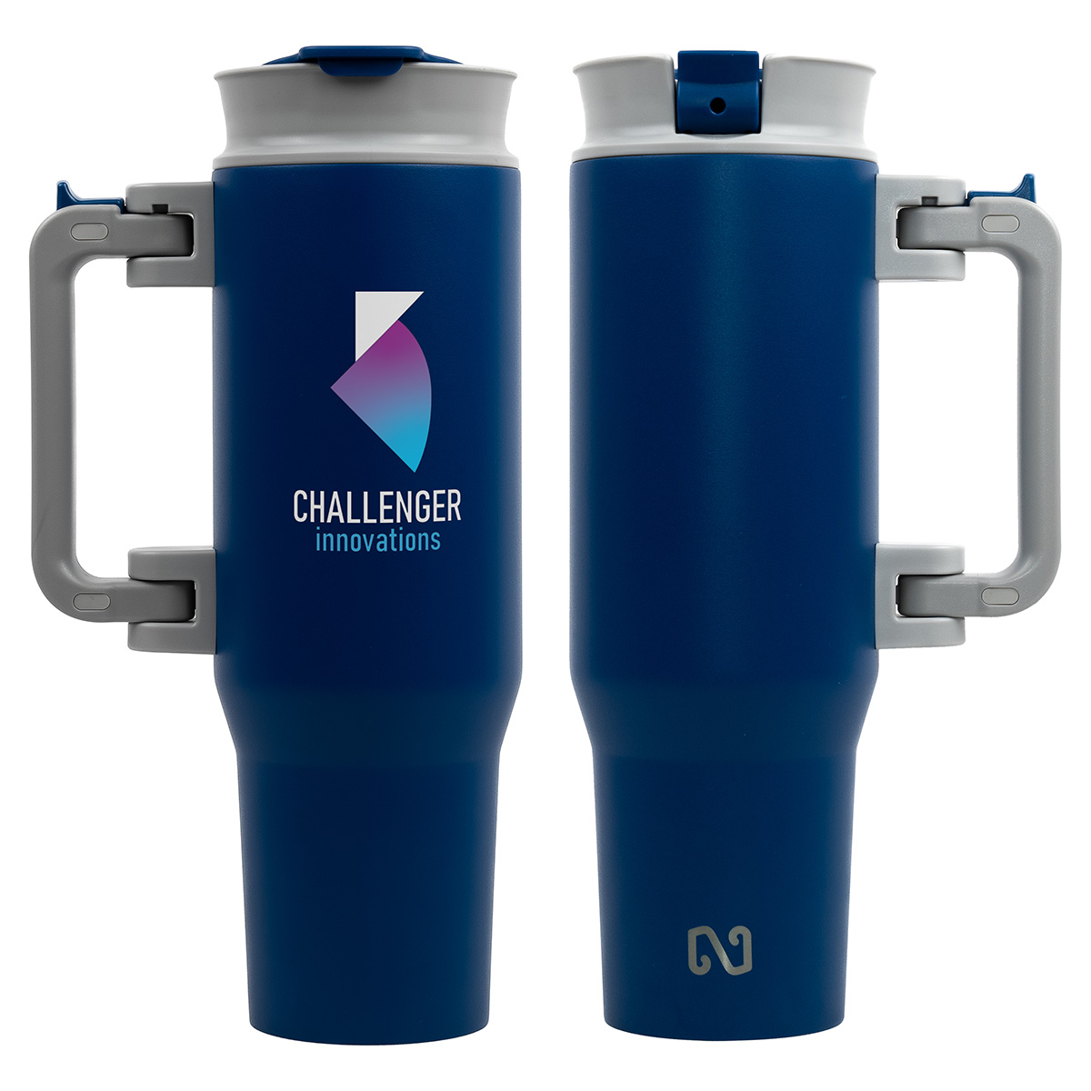 NAYAD® Genesis 40 oz Stainless Steel Double-Wall Vacuum Insulated Mug with Foldable Handle 34