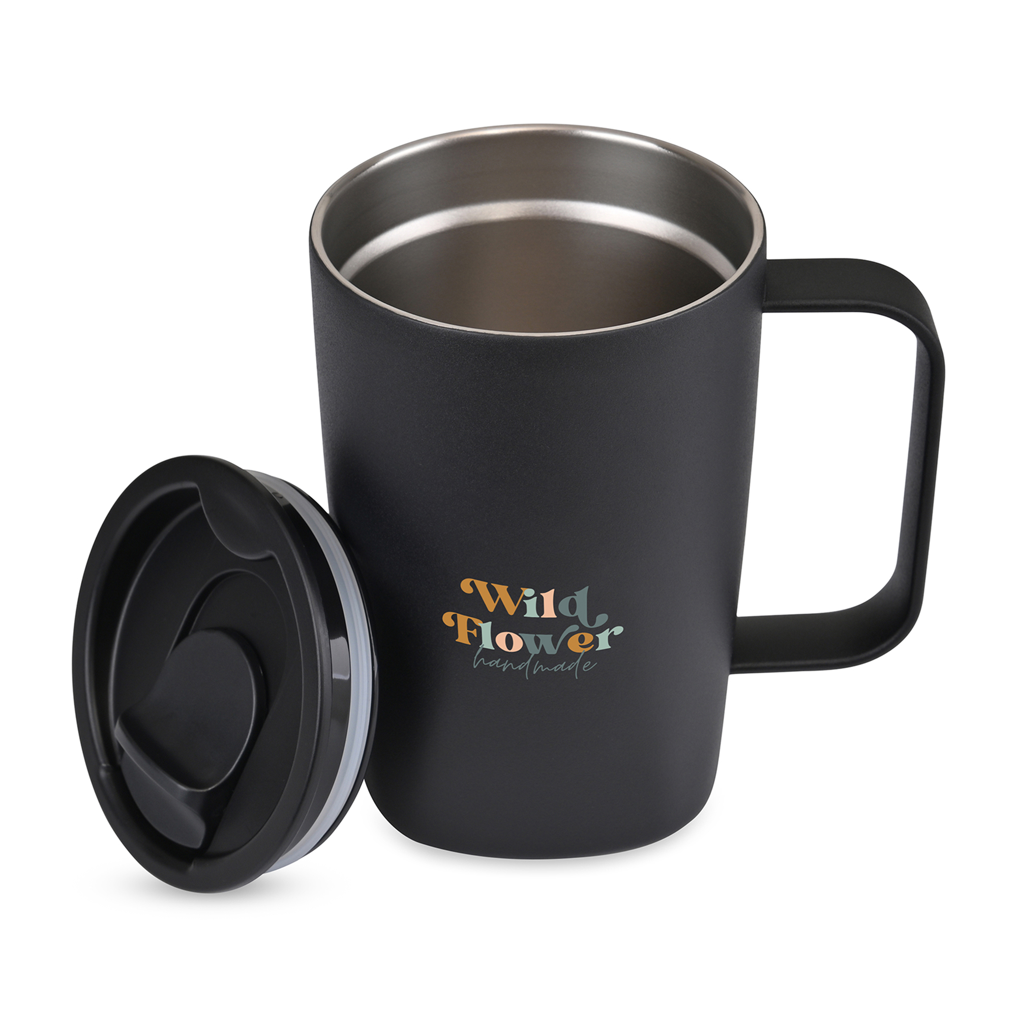 Aviana™ Rowan Recycled Stainless Steel Mug - 15 Oz. 16